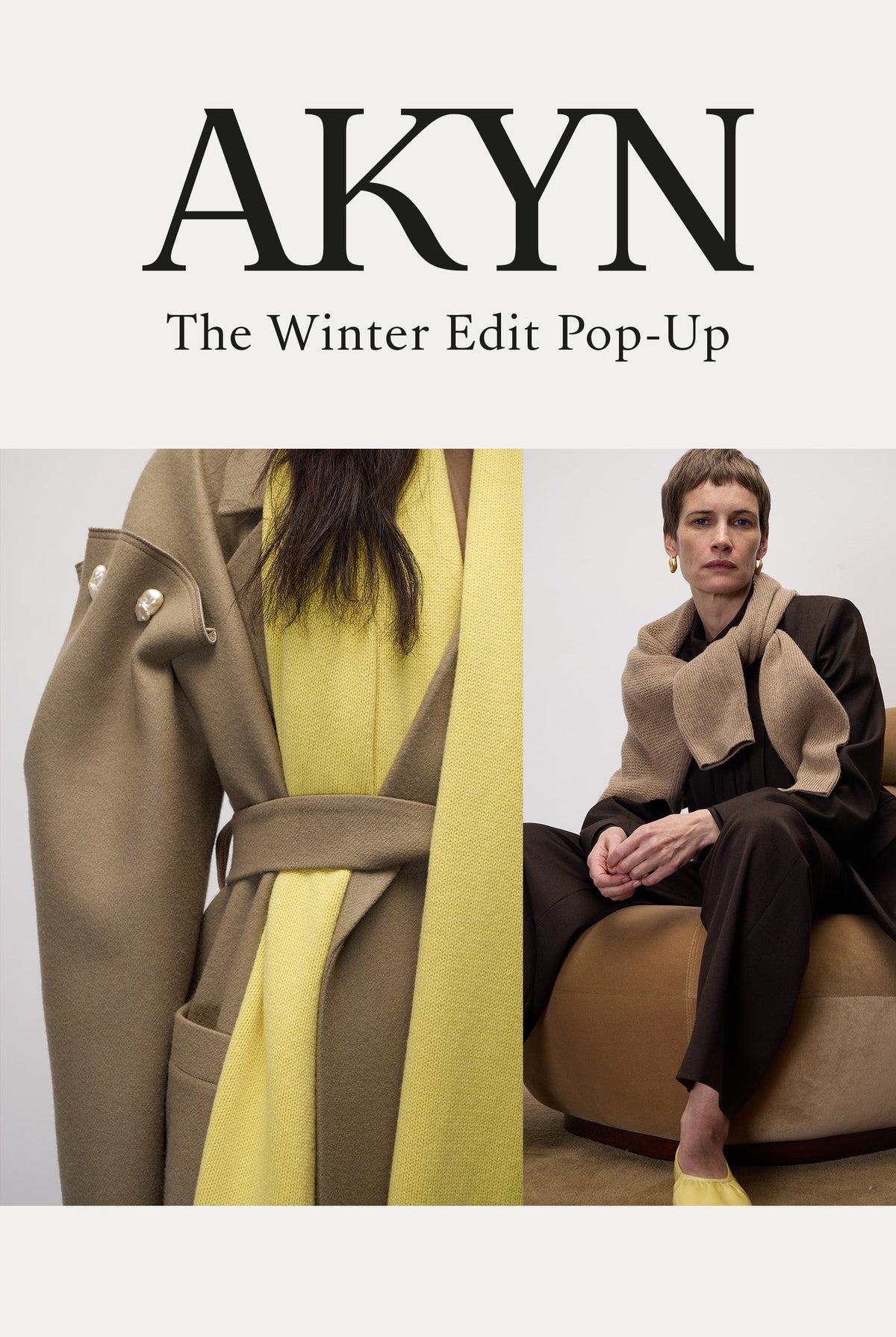 The Winter Edit Pop-up at TANK - November 2026