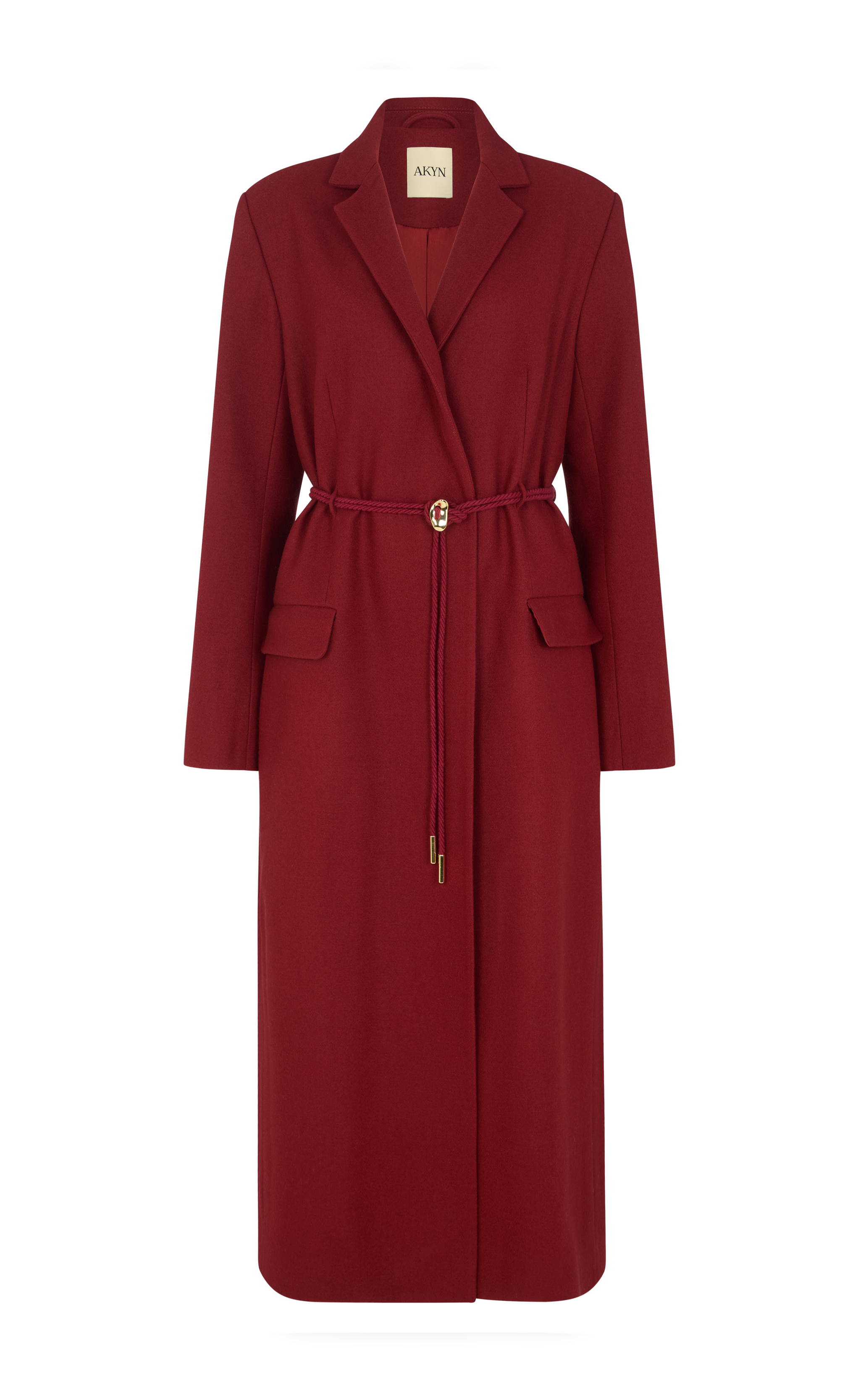 ALBA DEEP RED COAT