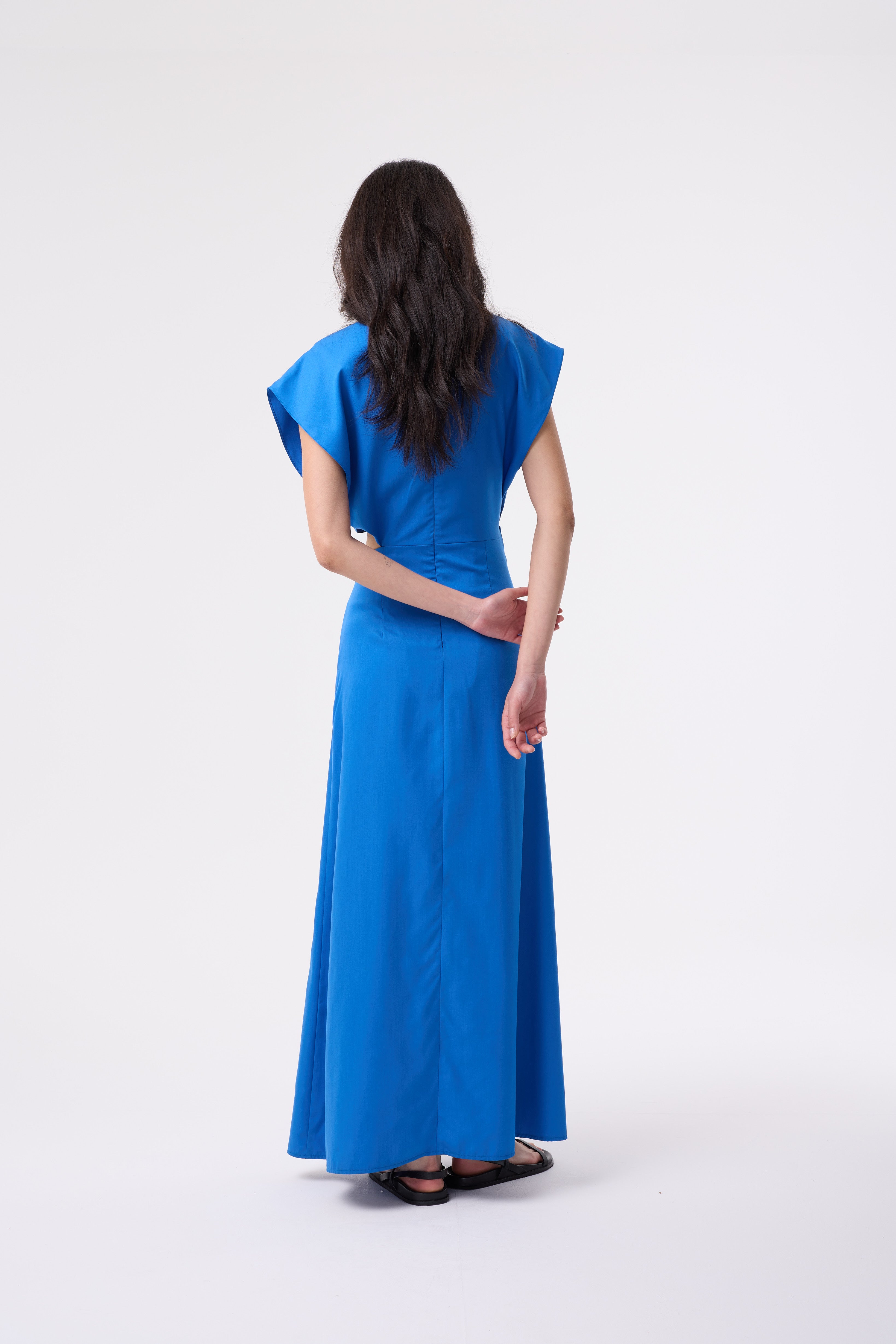 EMBROSE ELECTRIC BLUE DRESS