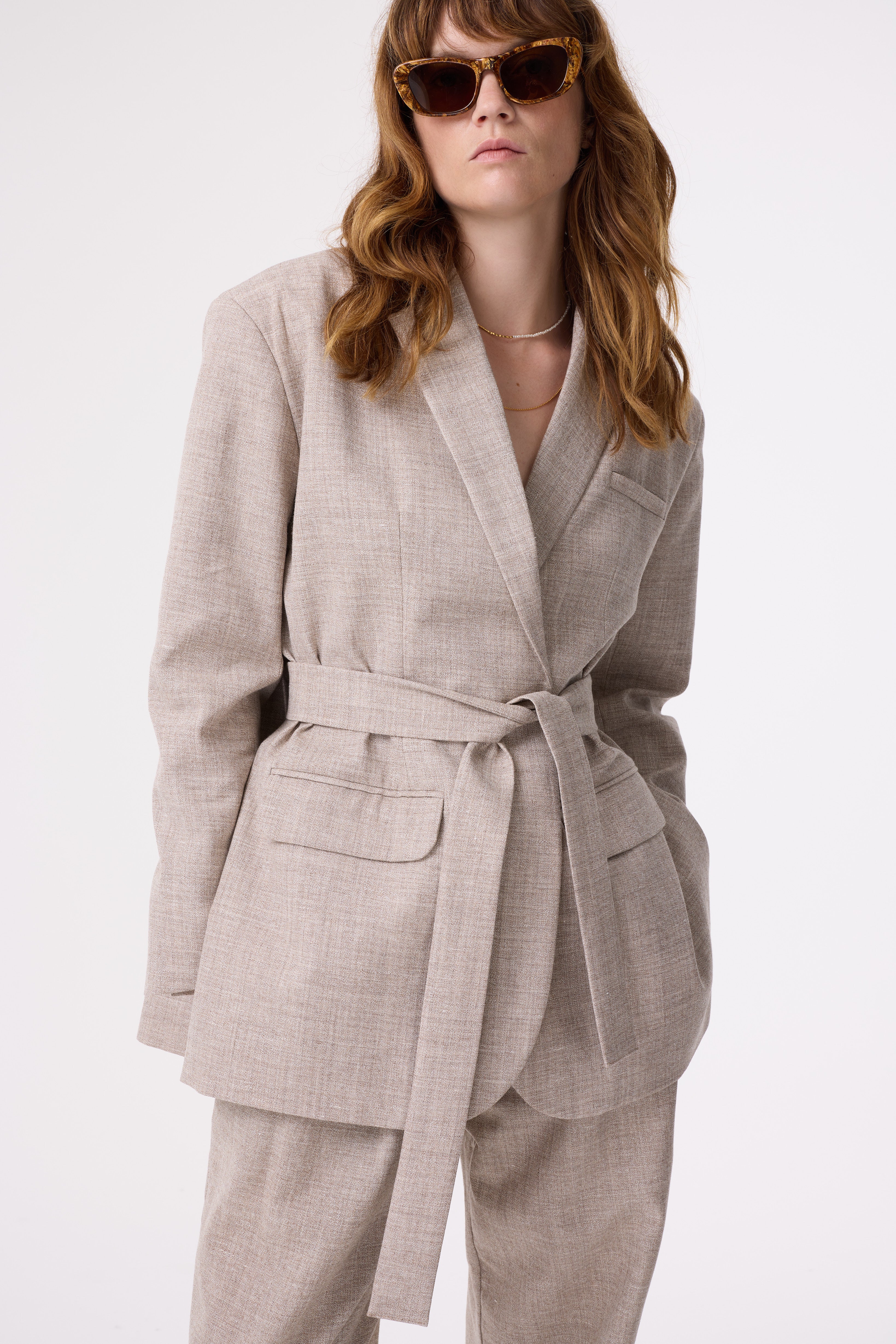KIT GREY UNDYED JACKET