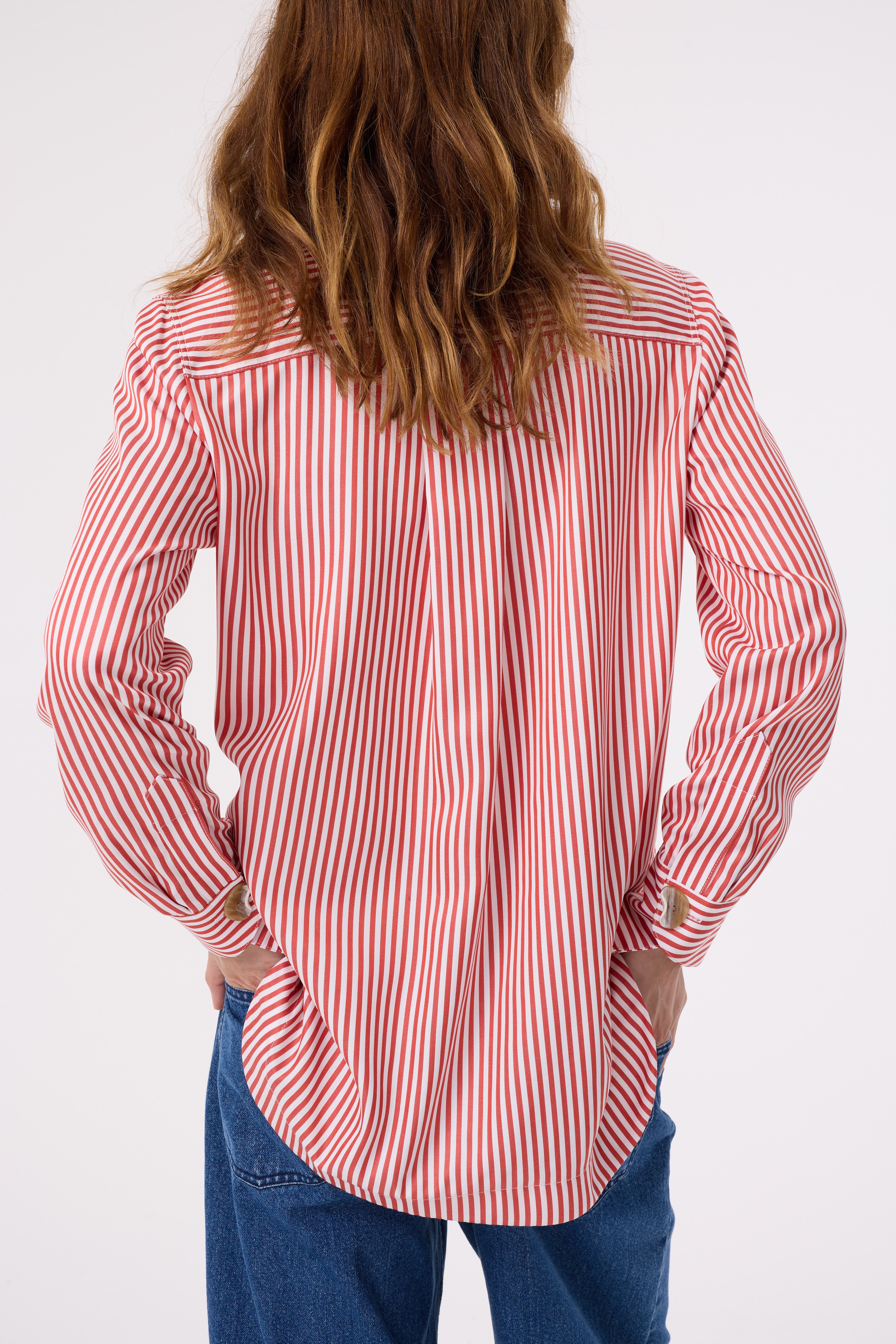 FABLE RED STRIPE SHIRT