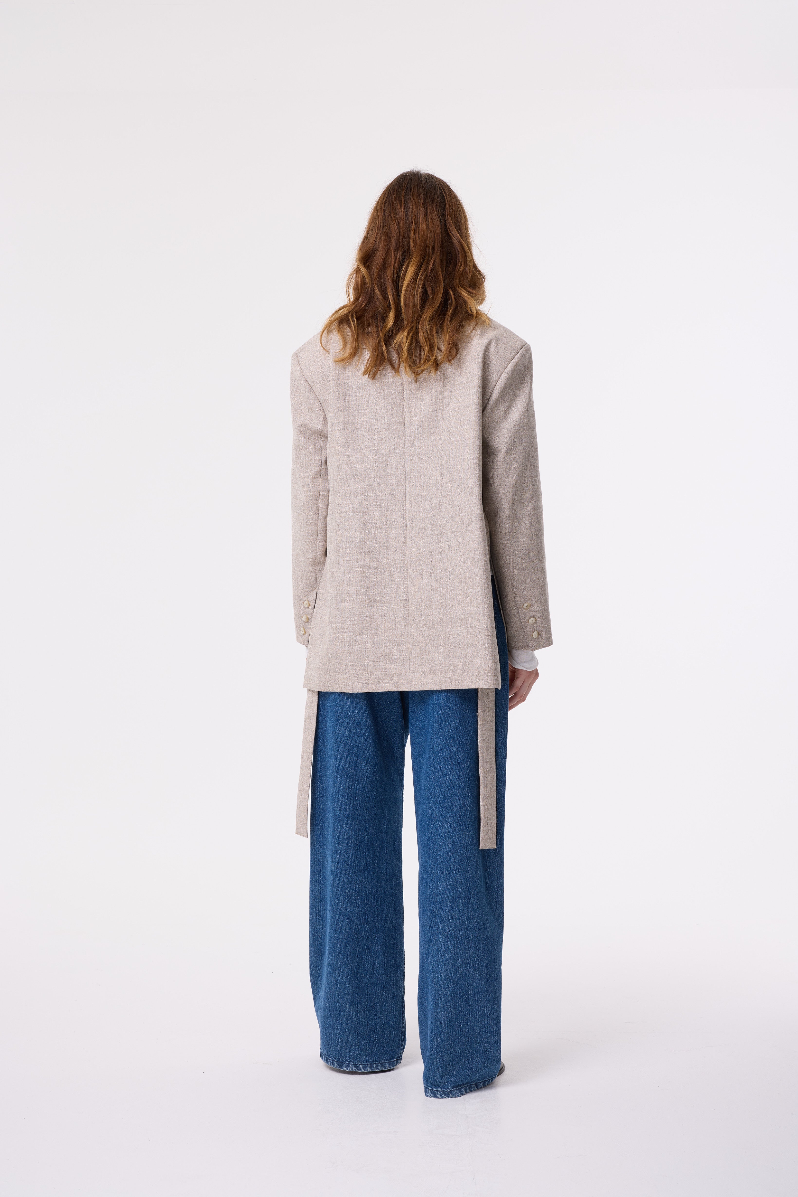 KIT GREY UNDYED JACKET