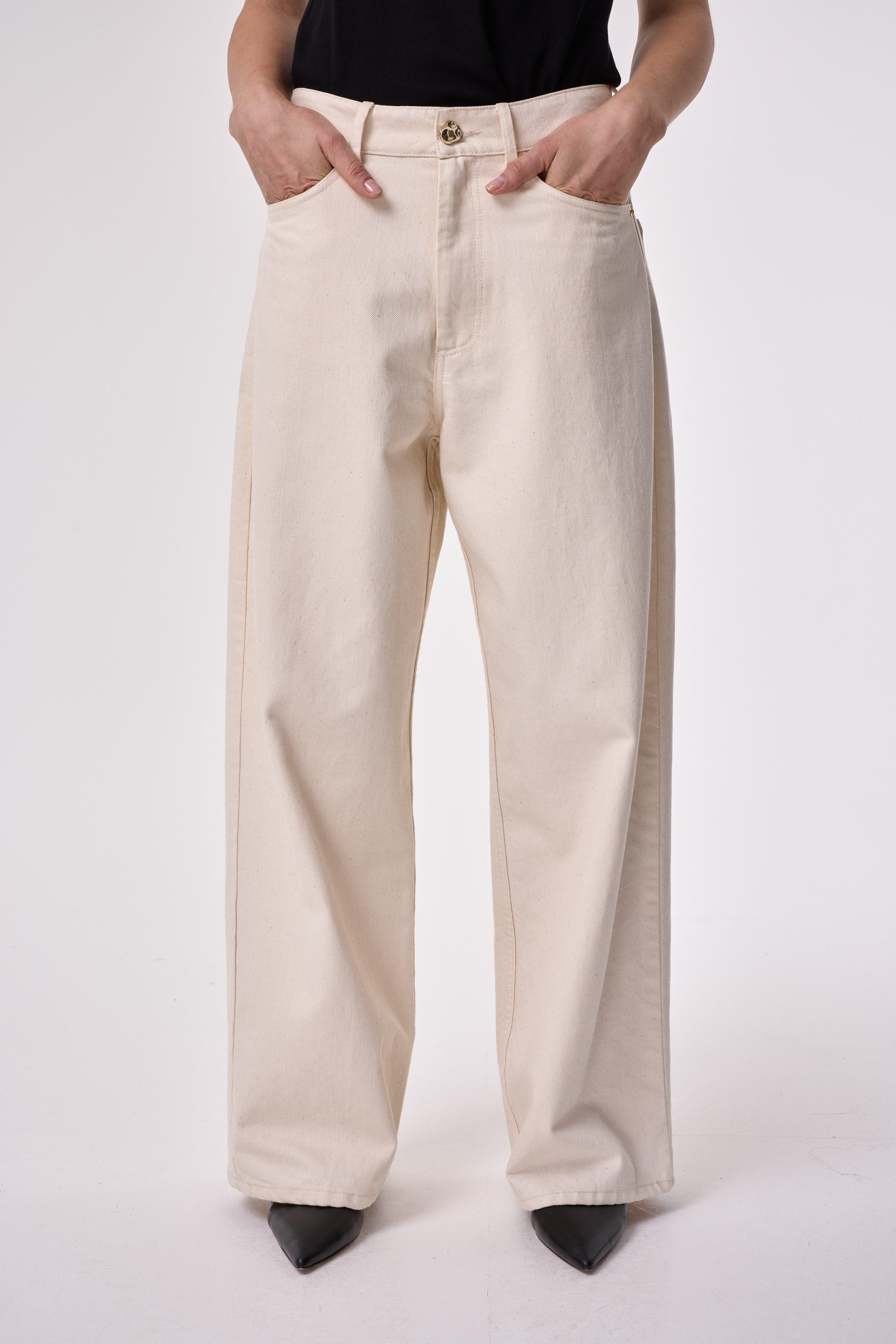 JUDE ECRU JEANS