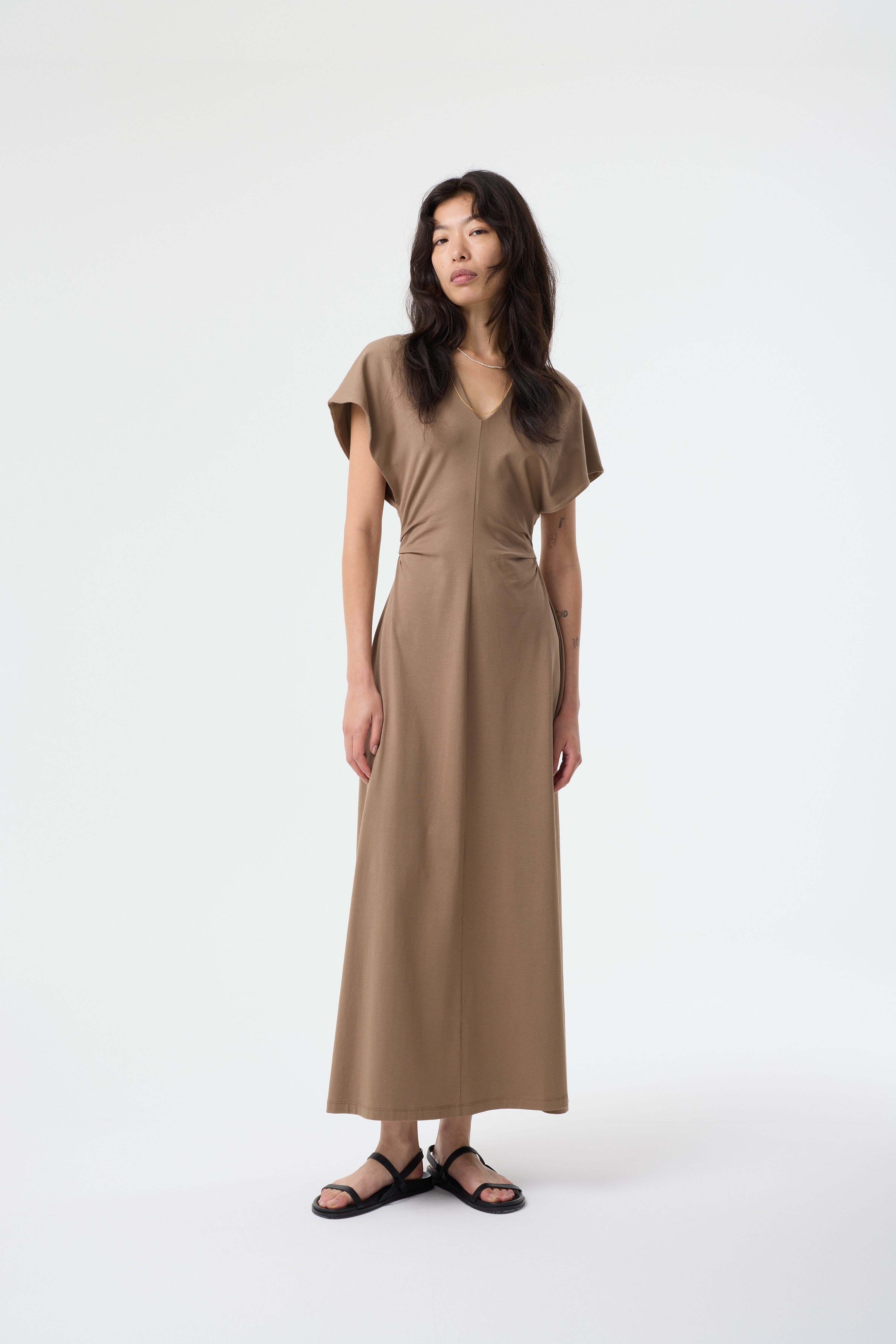 CASSIA MOCHA DRESS