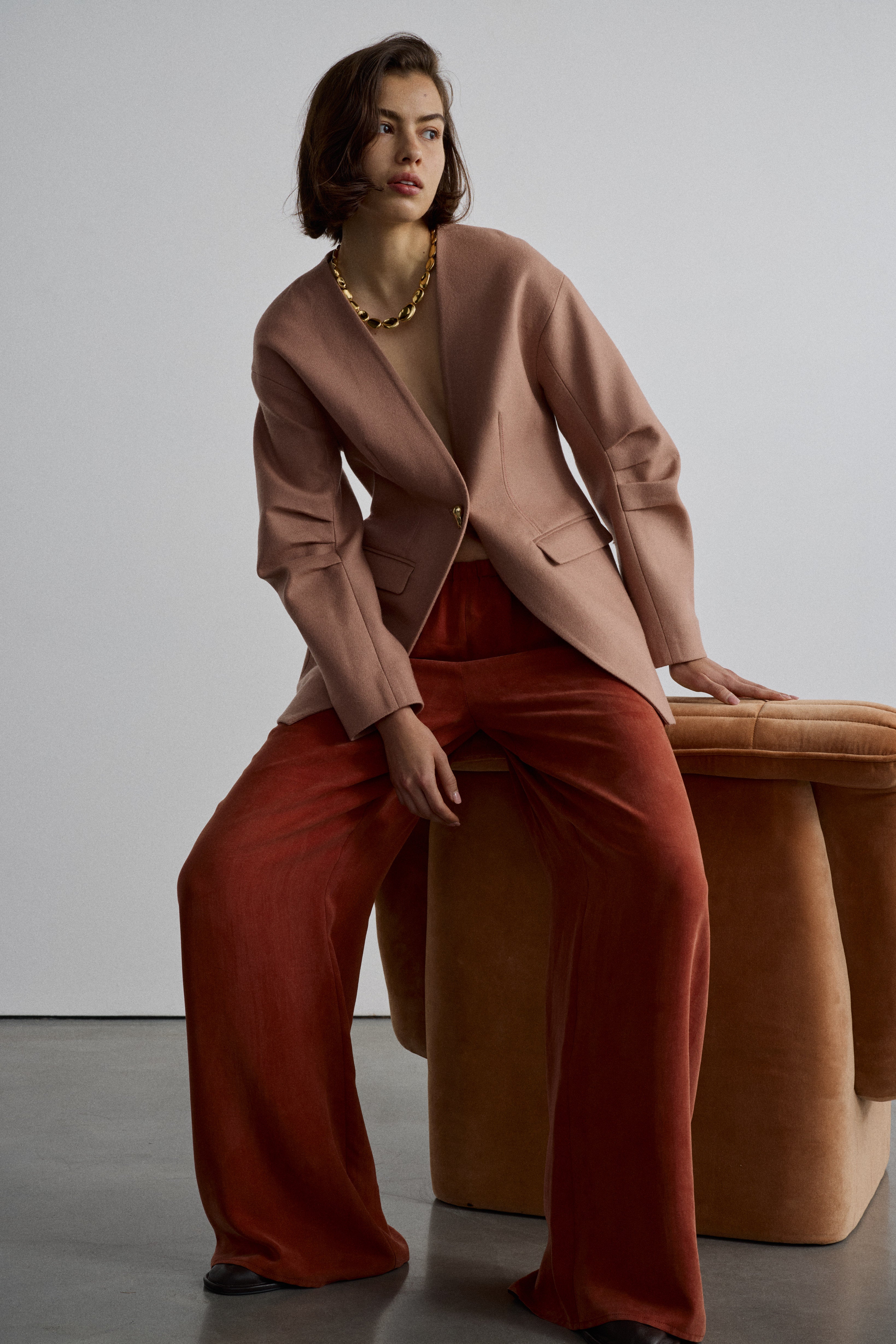 HARLOW DUSTY PINK JACKET