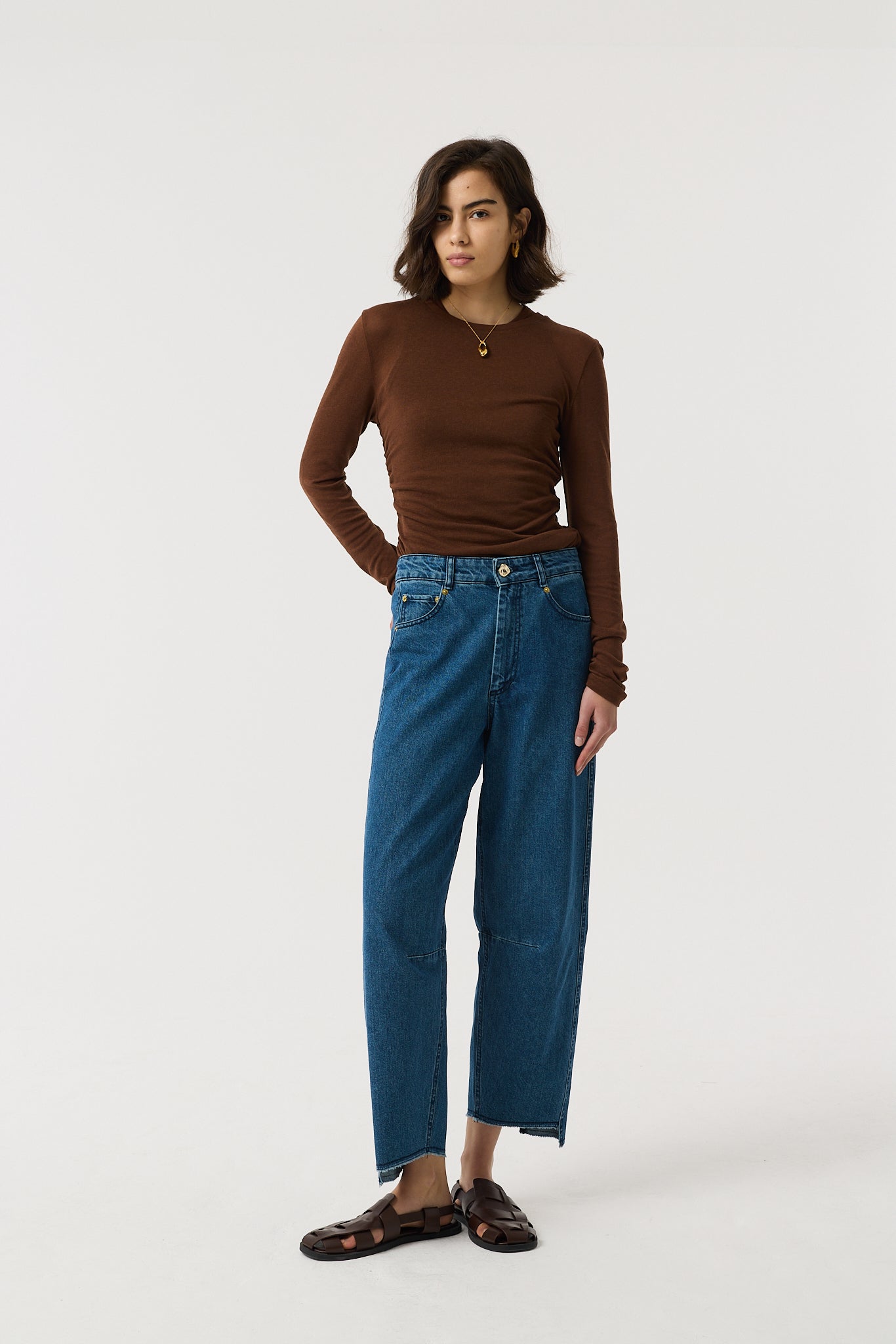 DAISY CHOCOLATE BROWN TOP