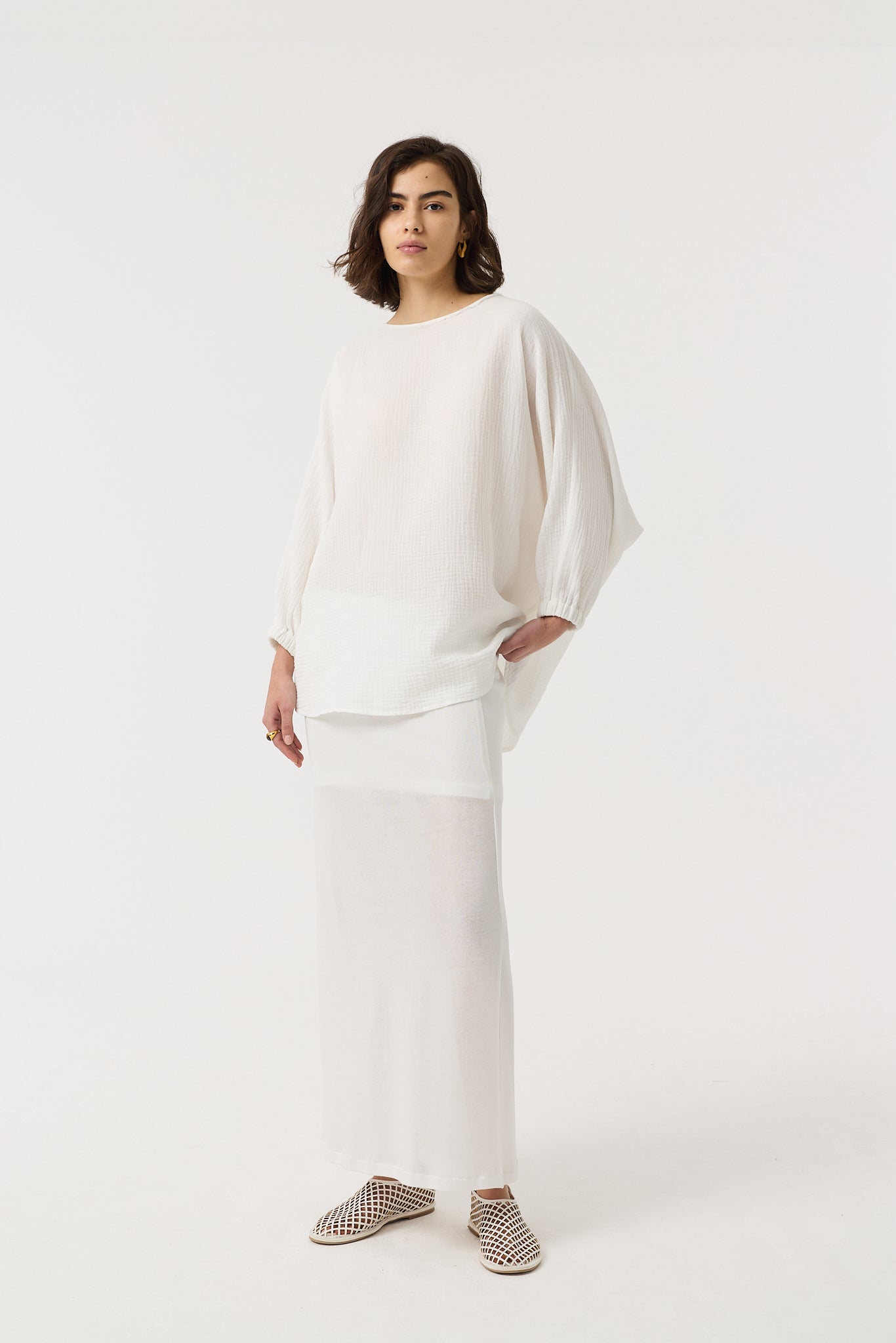 ADA WHITE SKIRT