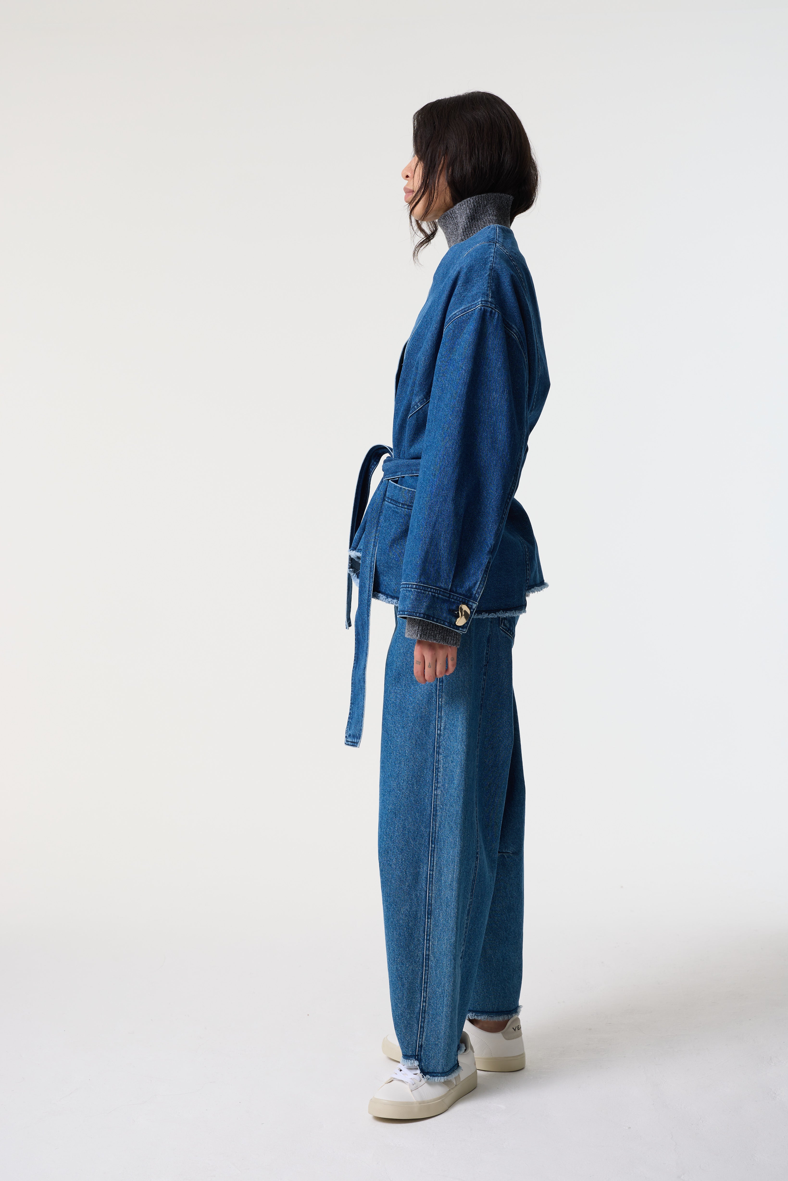 ANALA RECYCLED DENIM JACKET