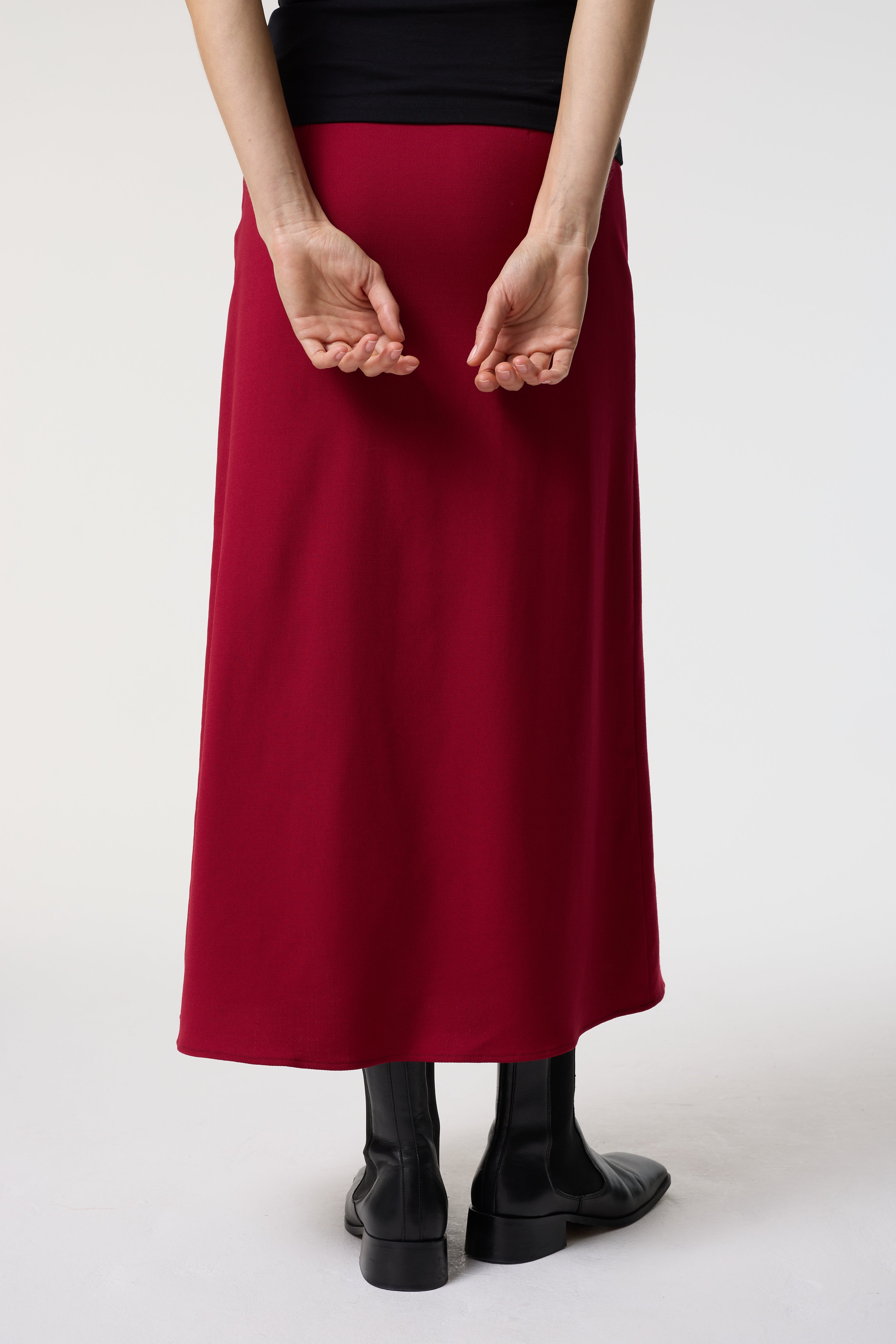 ELODIE RED SKIRT