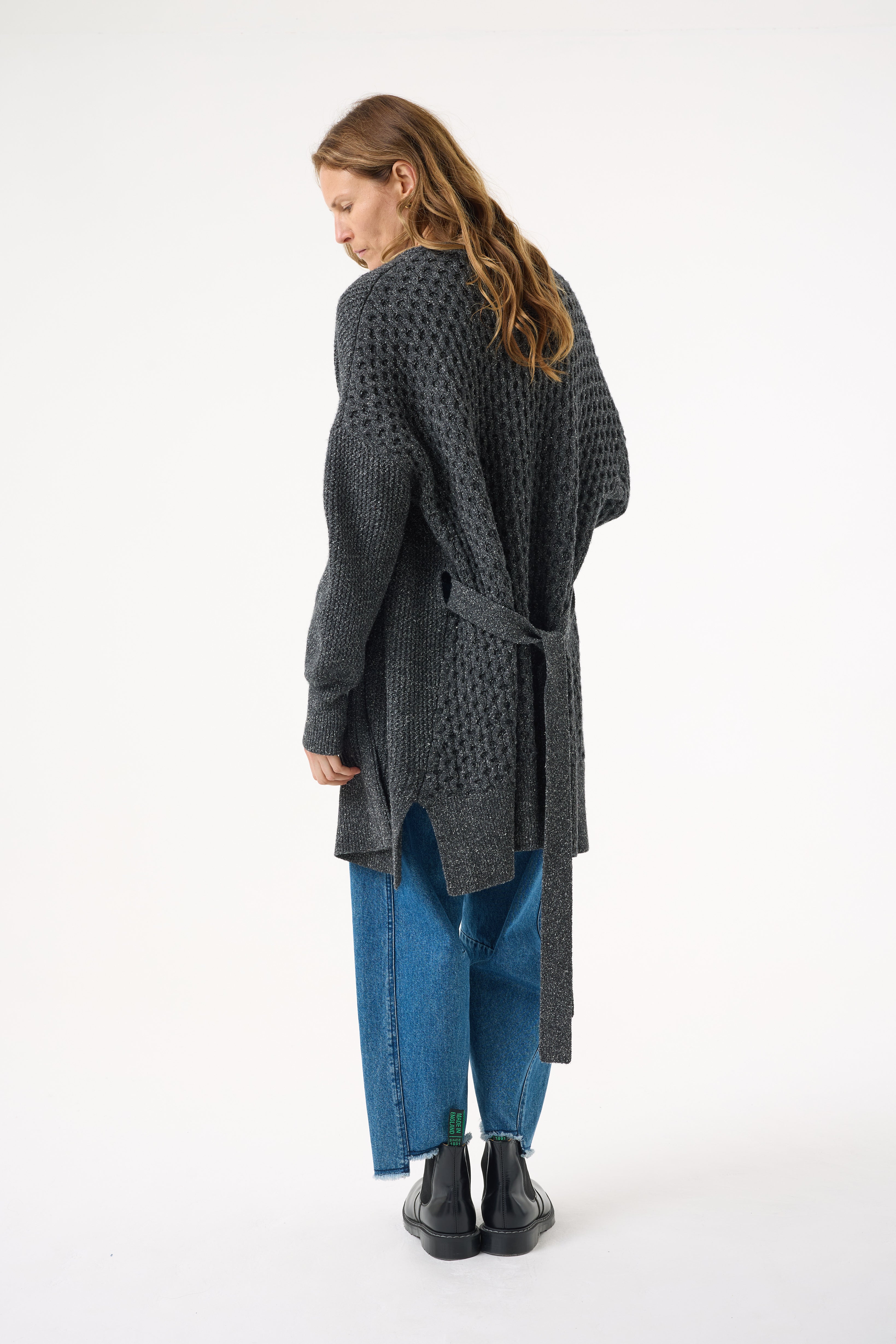 KORA CHARCOAL CARDIGAN