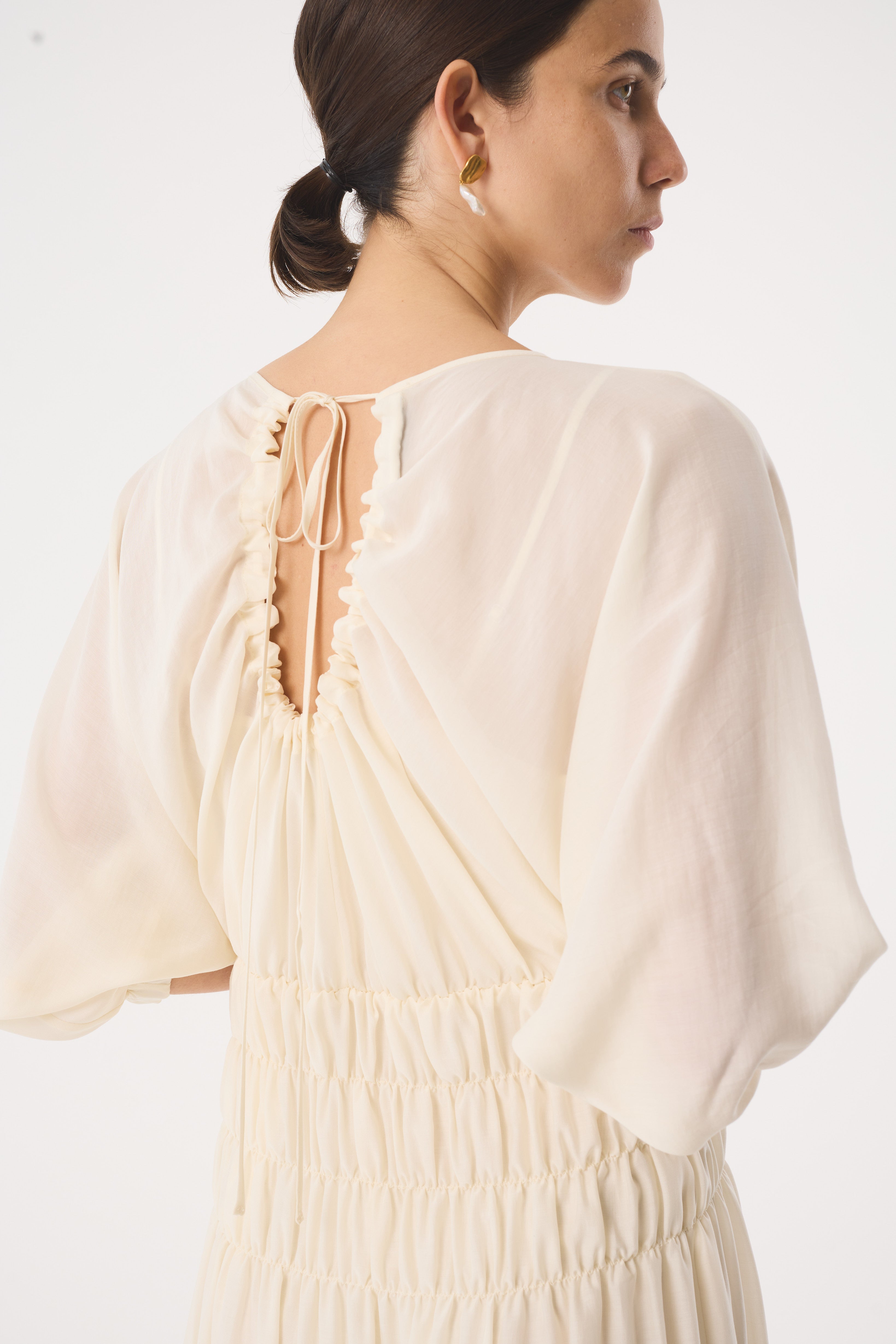 SELENA OFF WHITE DRESS