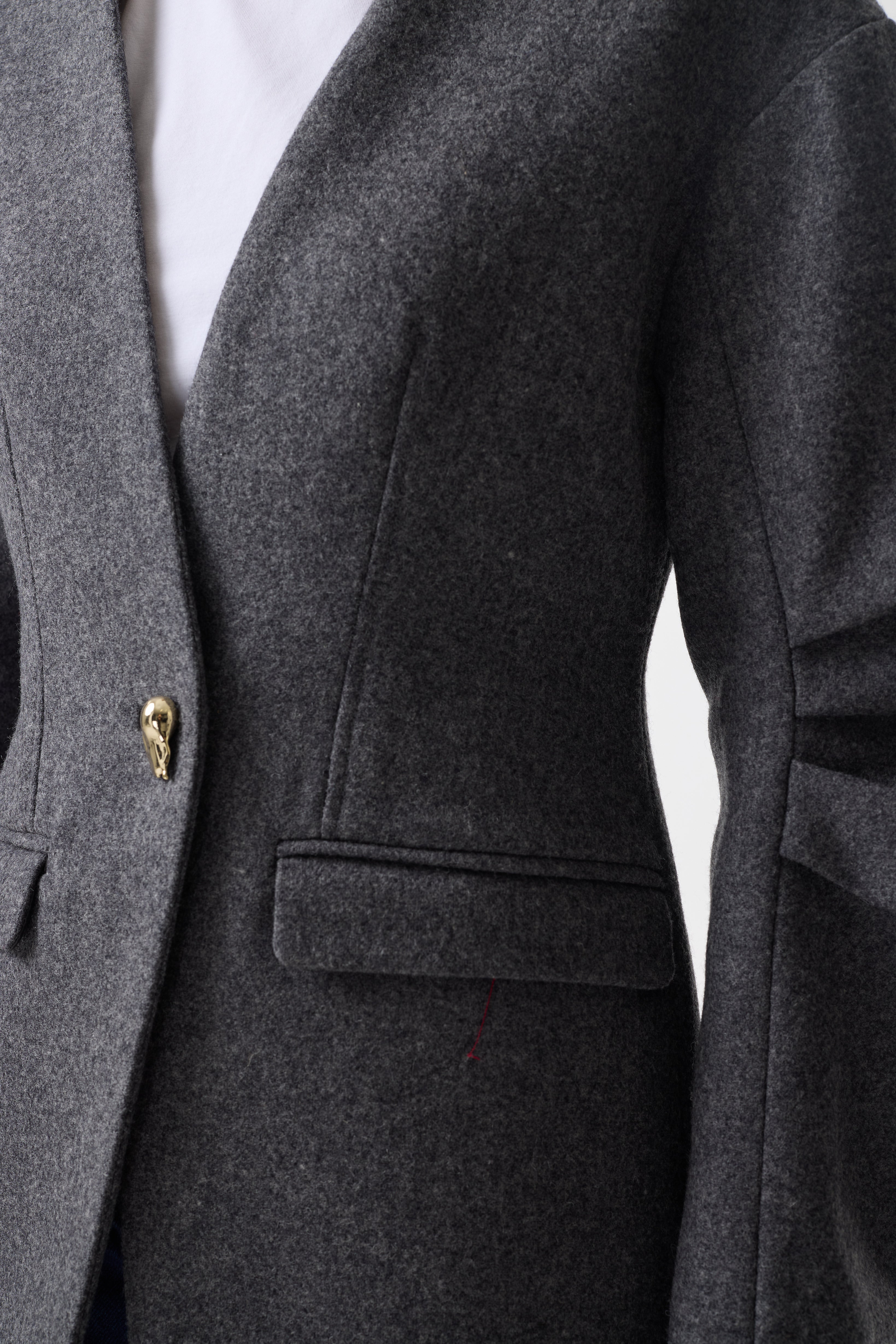 HARLOW GREY MARL JACKET