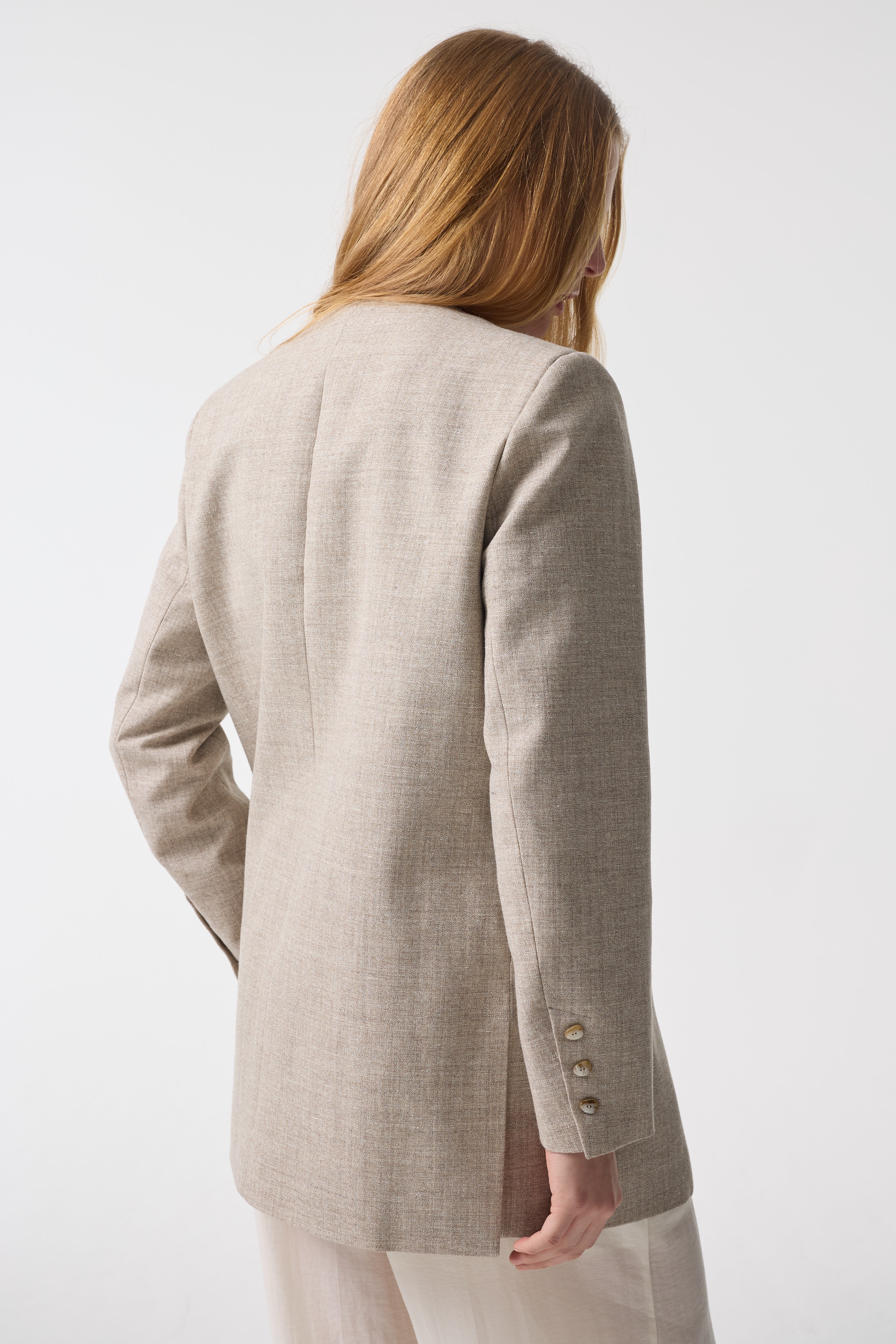HAZEL GREY UNDYED JACKET