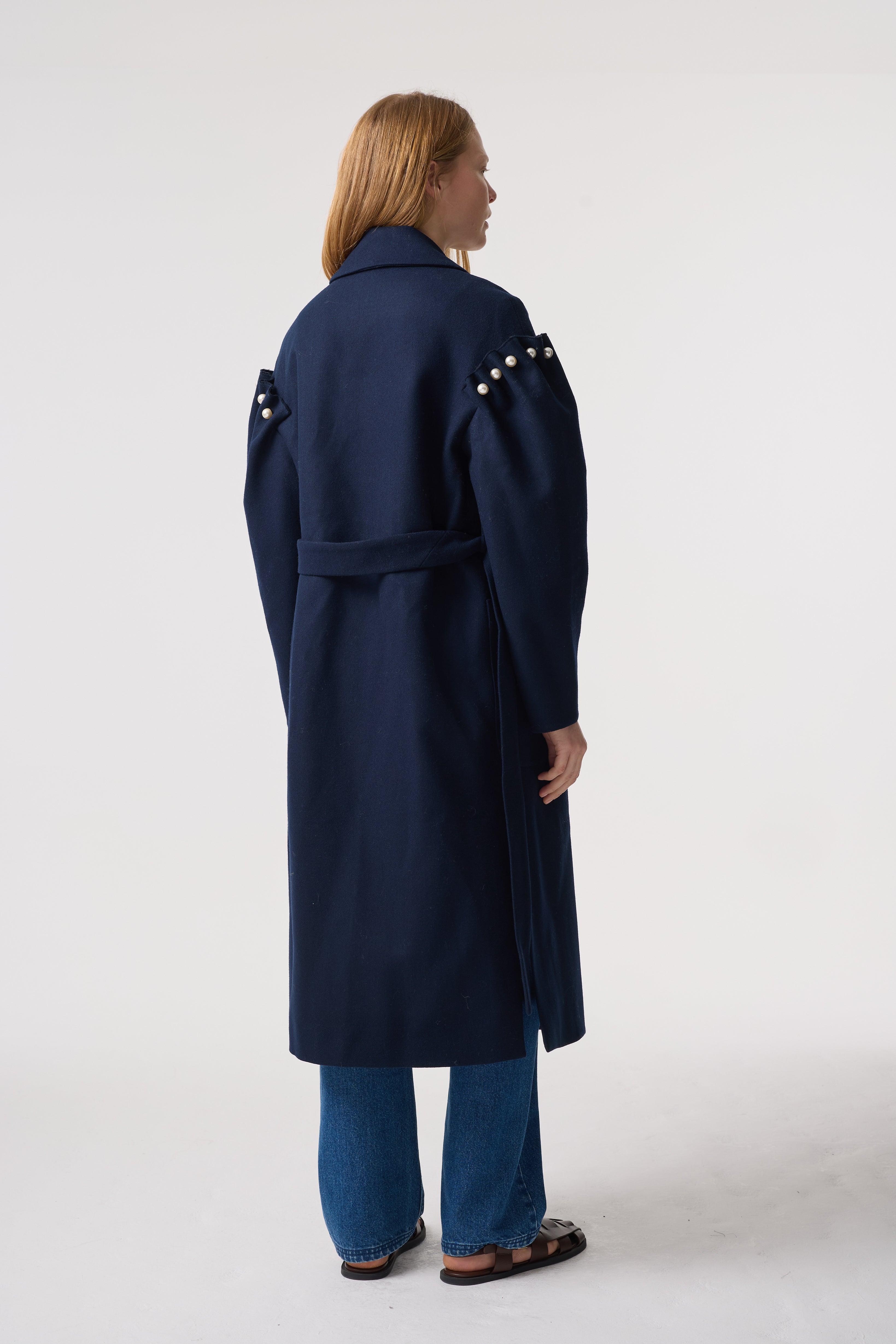 WREN NAVY COAT