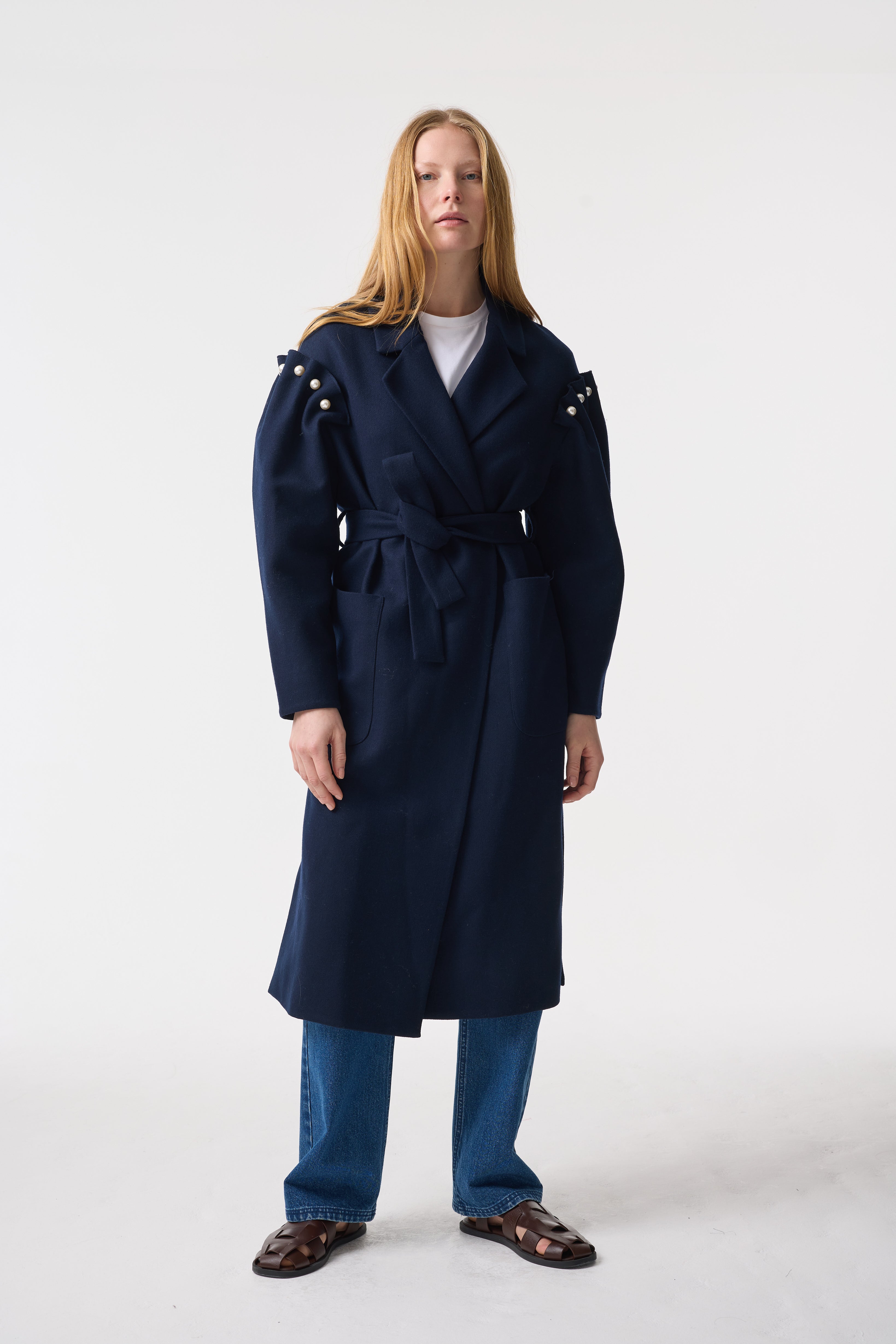 WREN NAVY COAT