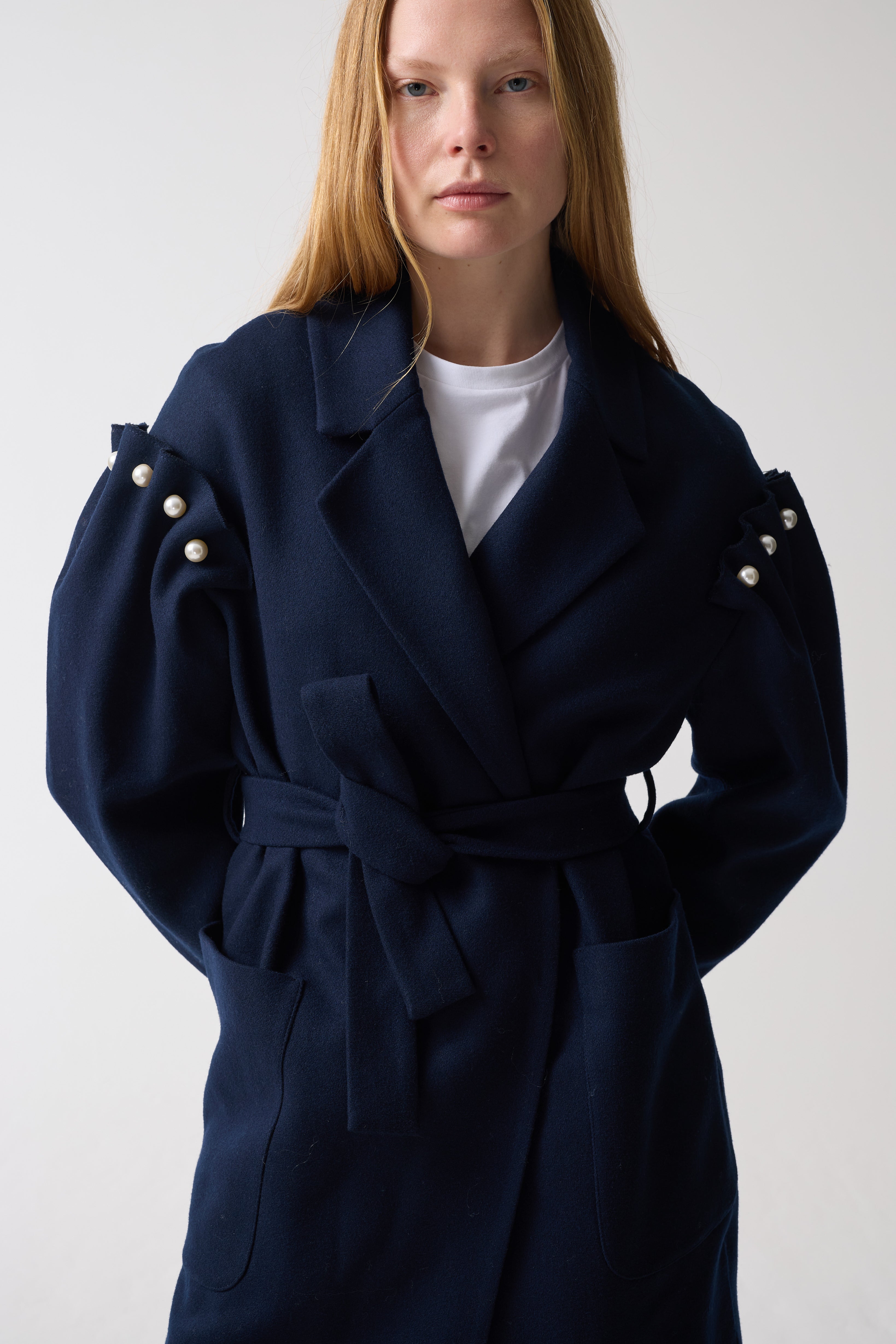 WREN NAVY COAT