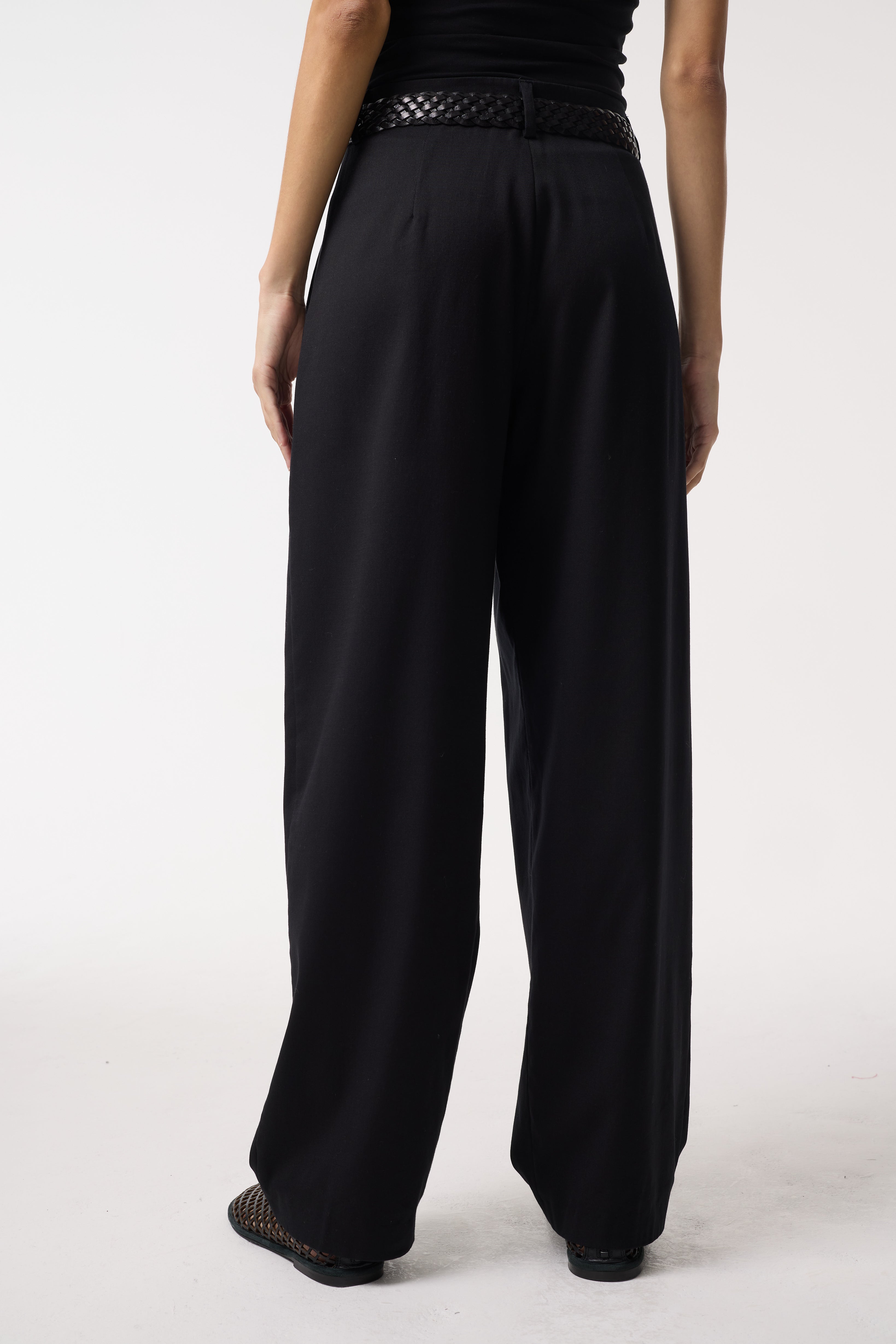 CHIARA BLACK TROUSERS