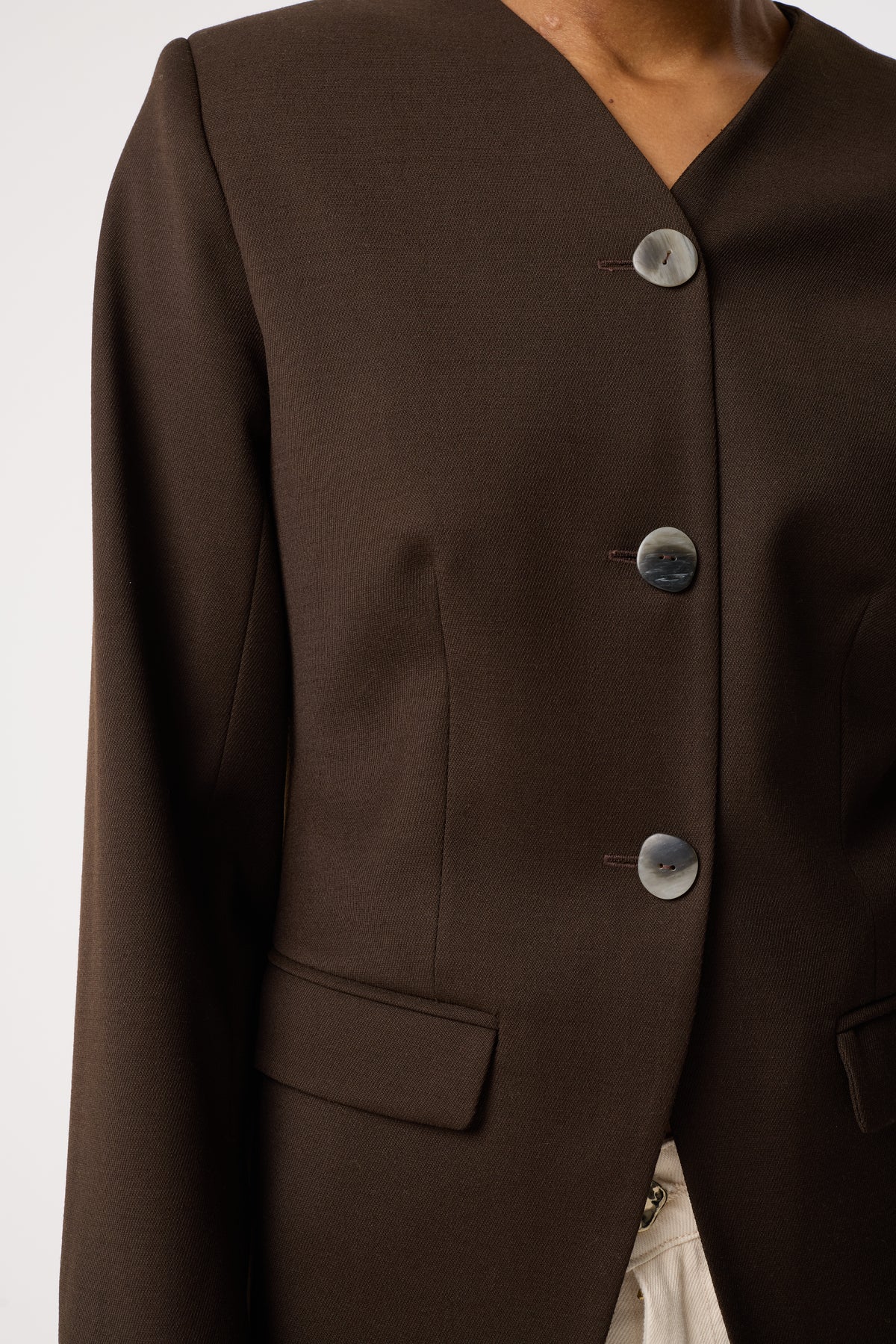CARIAD DARK BROWN JACKET