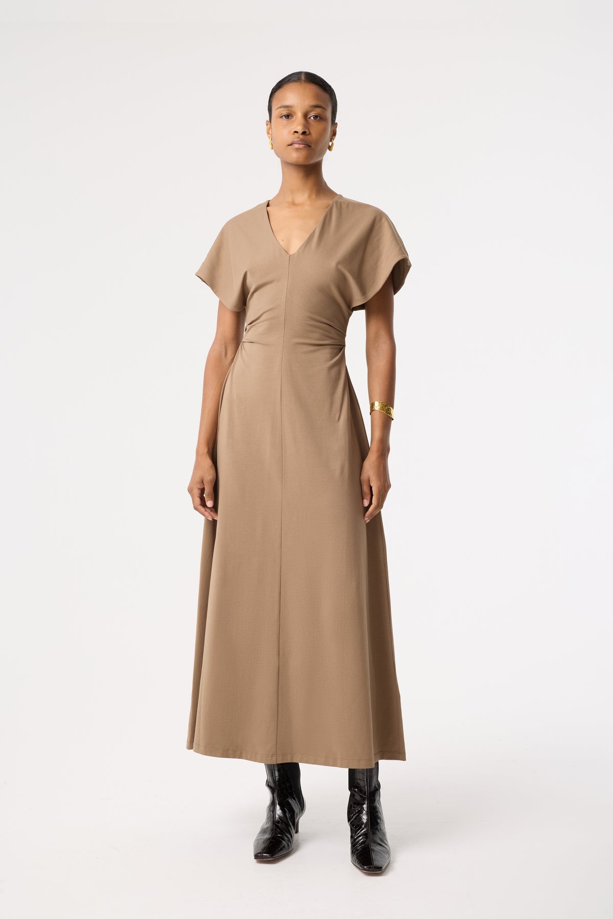 CASSIA MOCHA DRESS