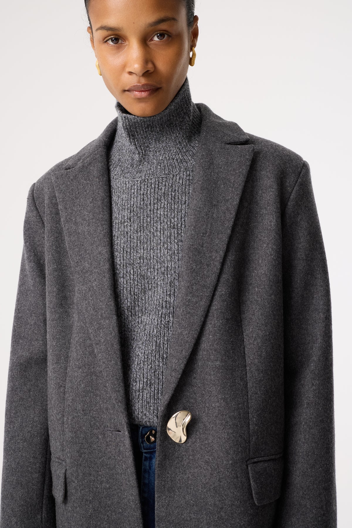 DITA CHARCOAL COAT