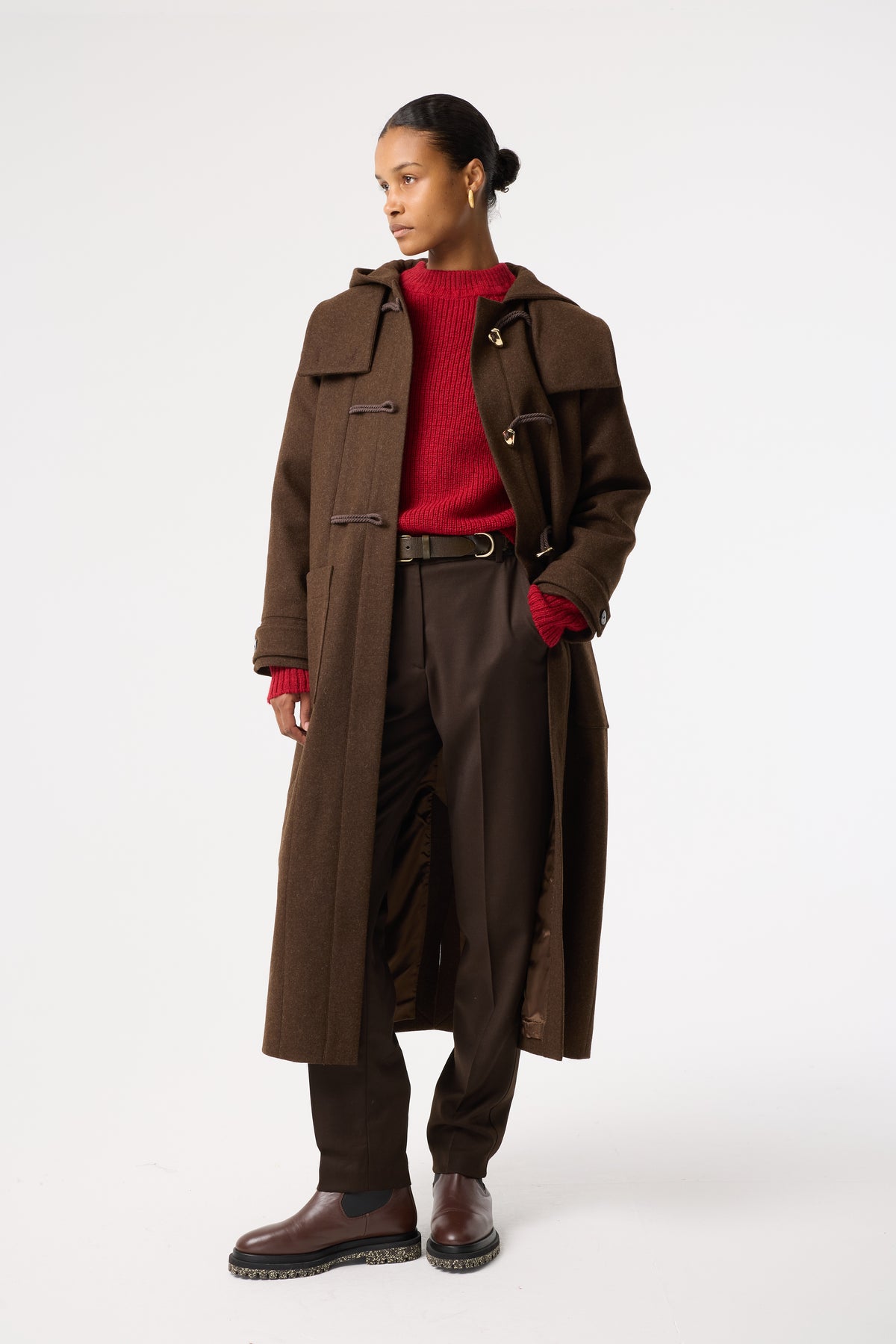 JAYNE NATURAL BROWN COAT