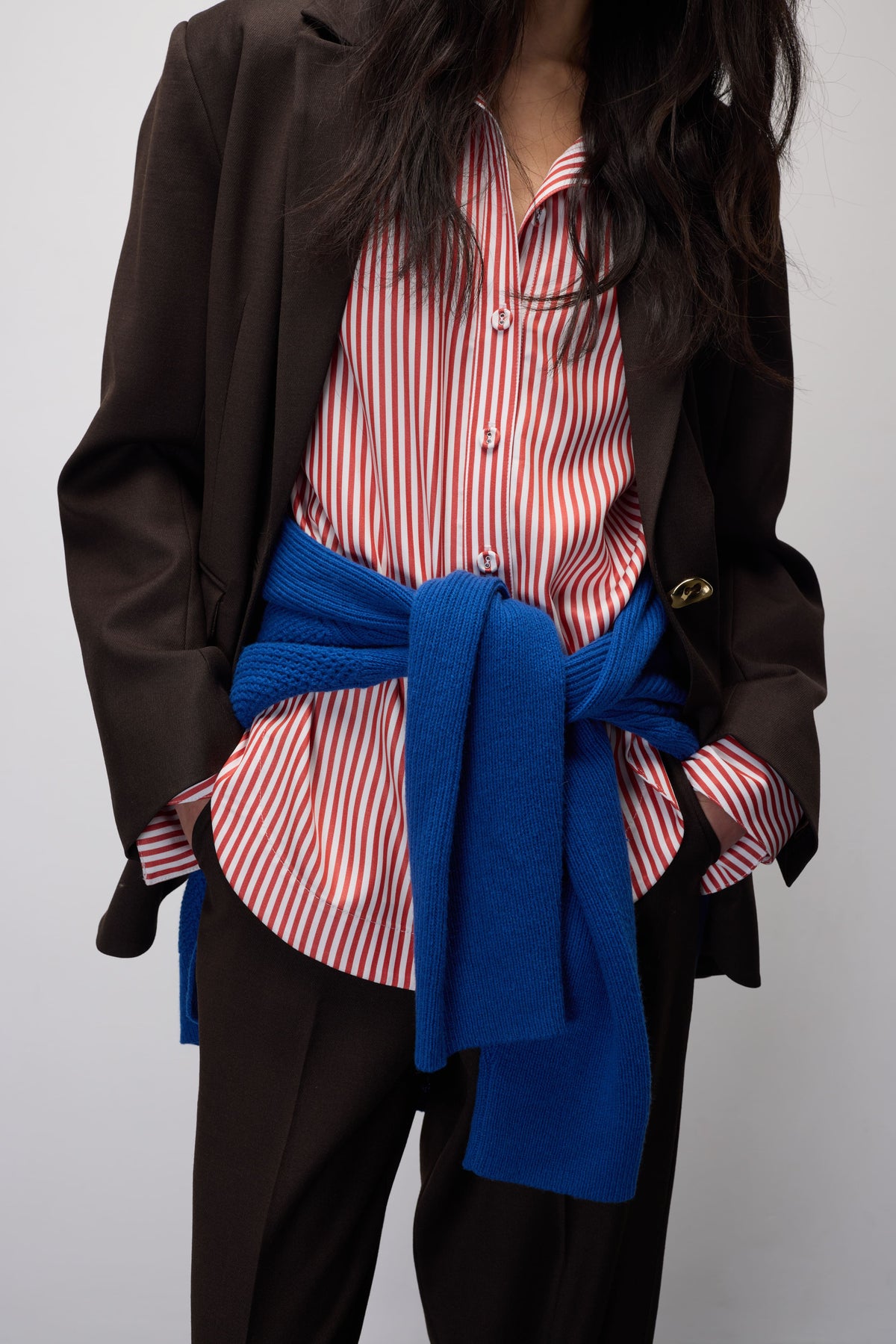 NOOR DARK BROWN JACKET