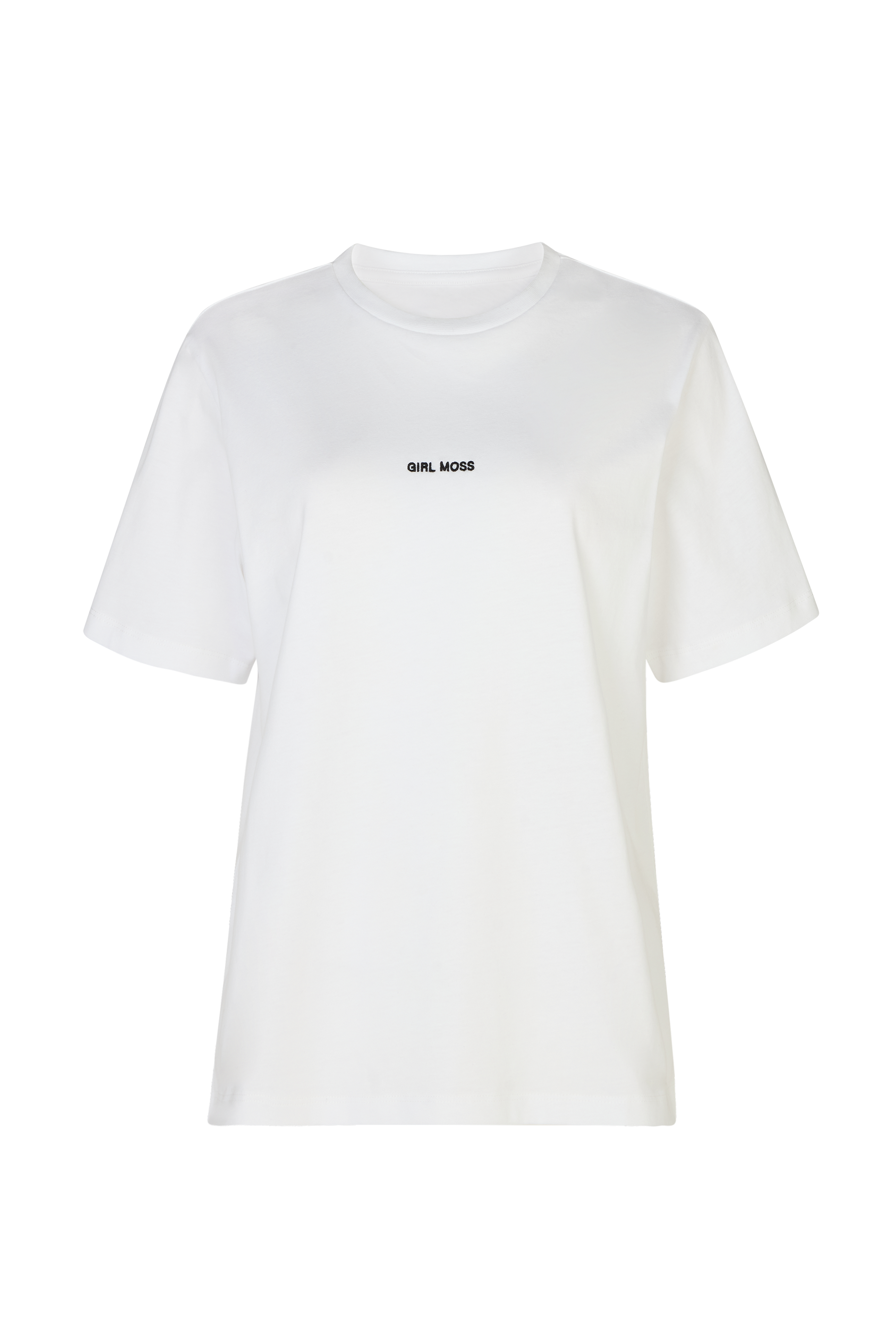 ADRIA 'GIRL MOSS' WHITE T-SHIRT