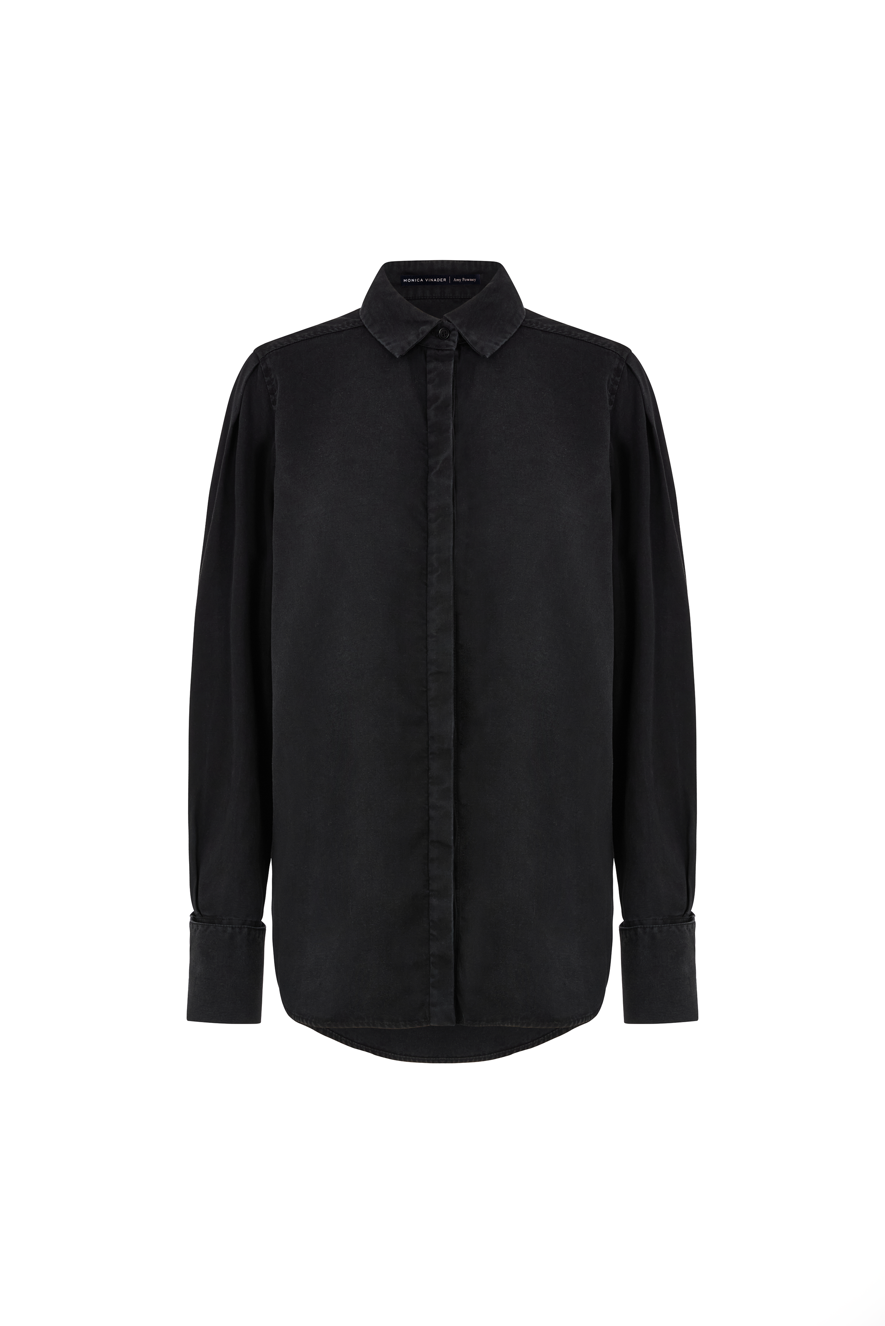 AMY POWNEY X MONICA VINADER SHIRT AND PEARL CUFFLINK SET