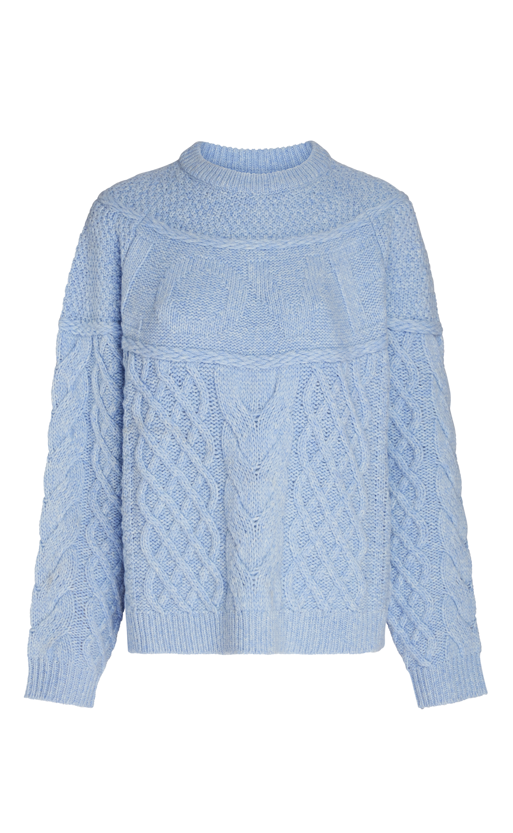LOVE BLUE MARL JUMPER