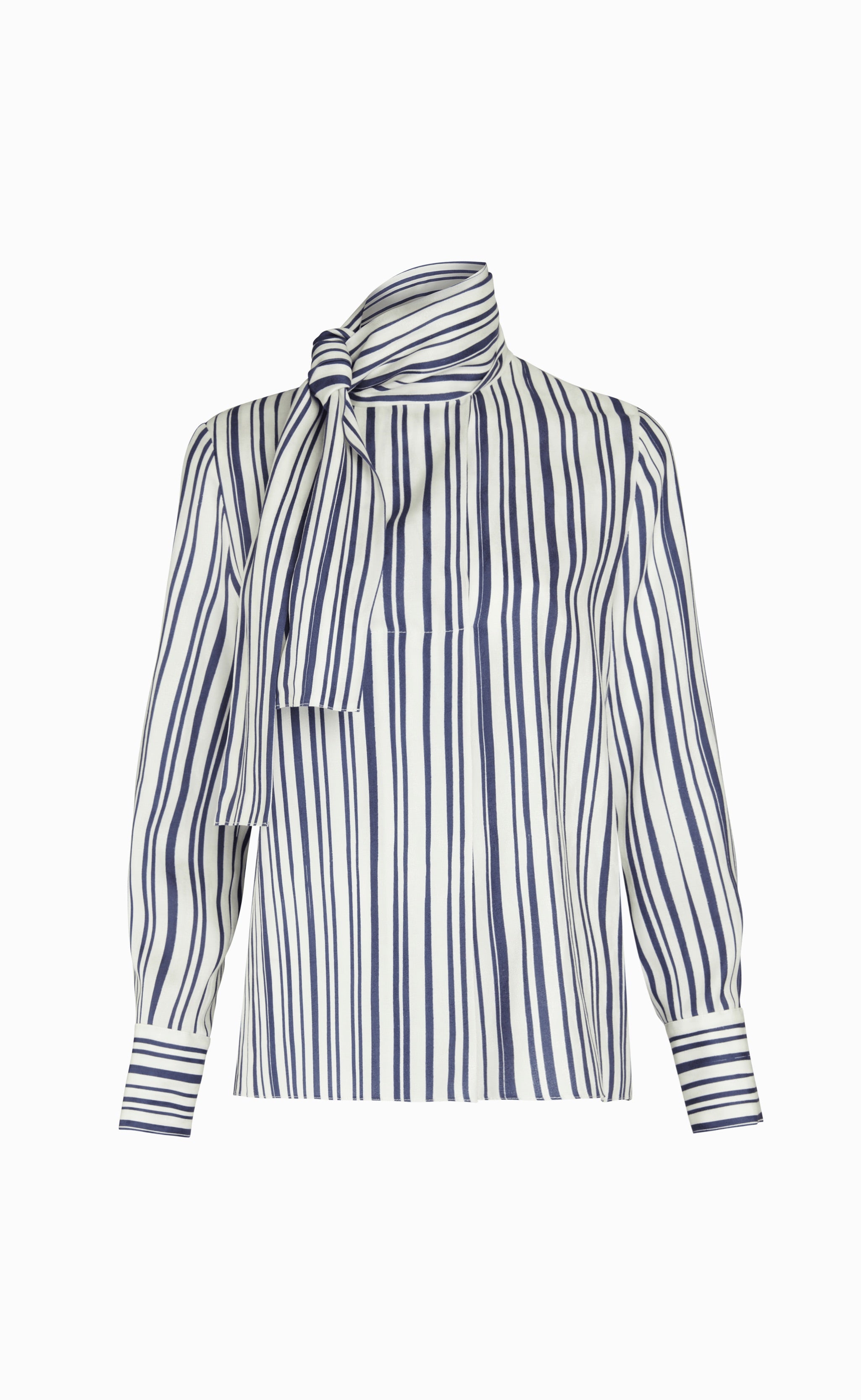 VIOLA NAVY IRREGULAR PRINT BLOUSE