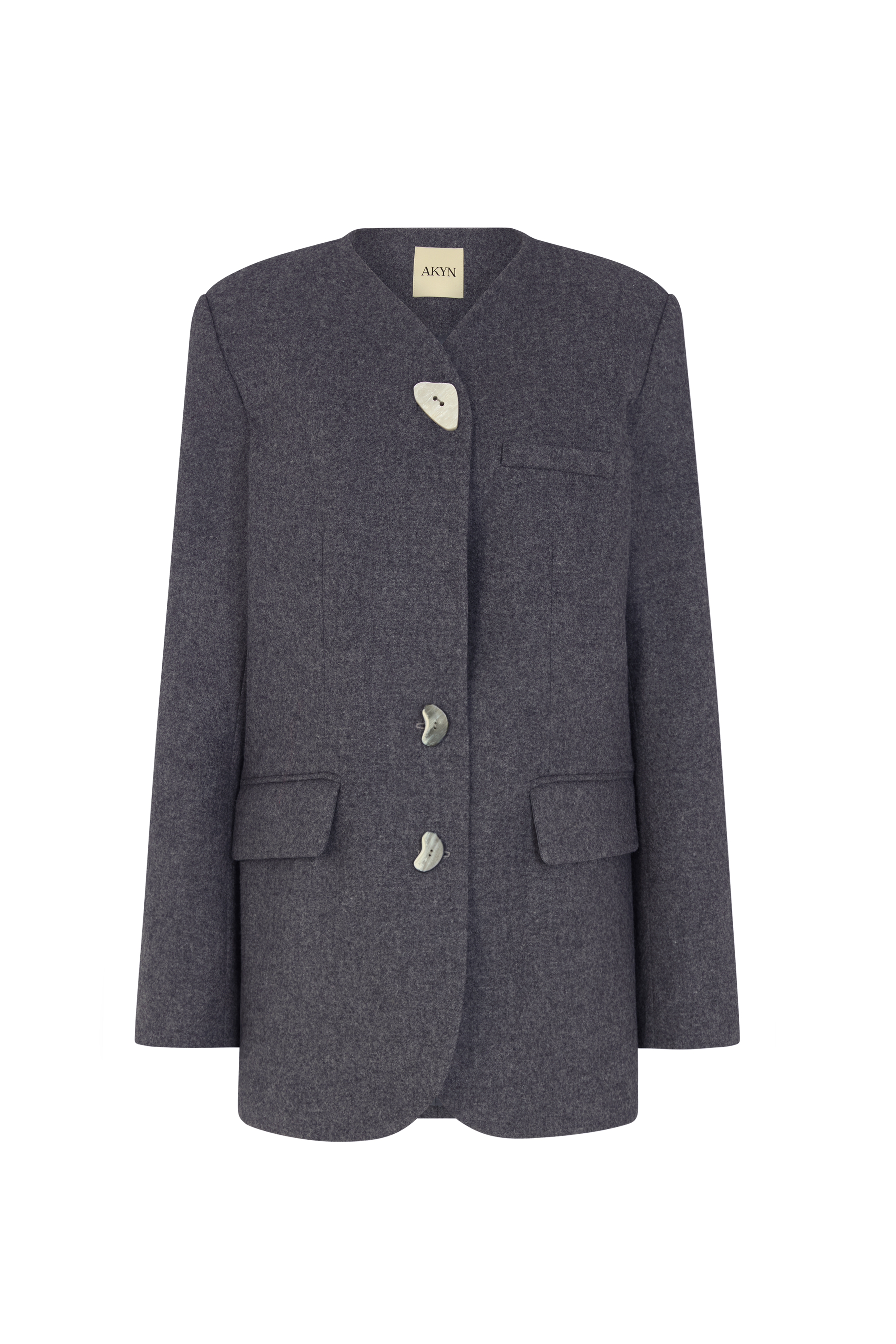 EARLA CHARCOAL GREY JACKET