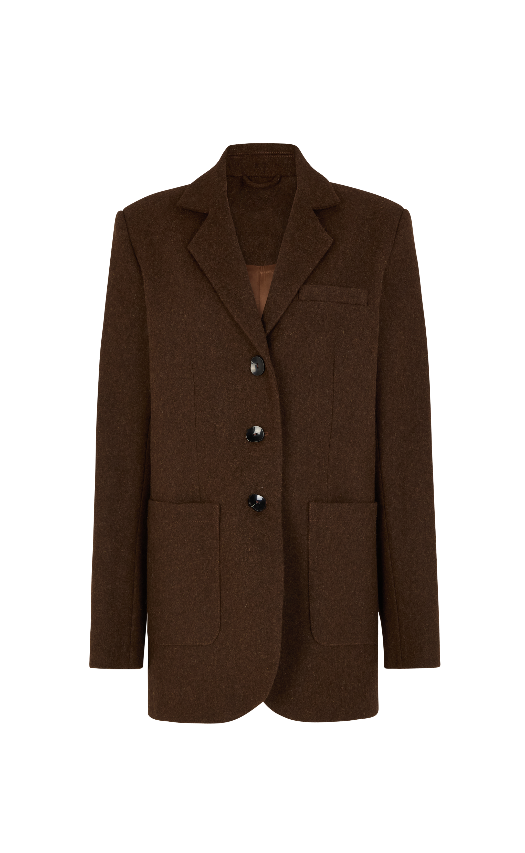 FRANCINE NATURAL BROWN UNDYED JACKET