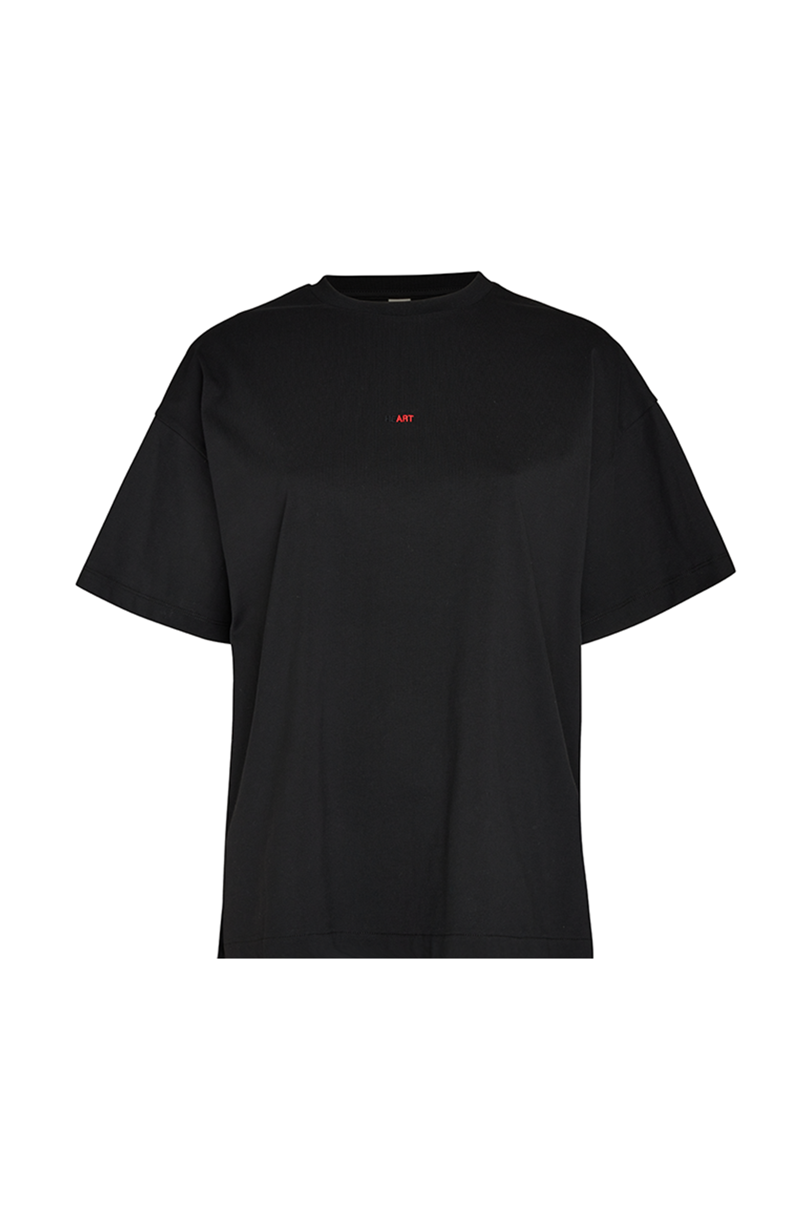 LUCY 'HEART' BLACK T-SHIRT