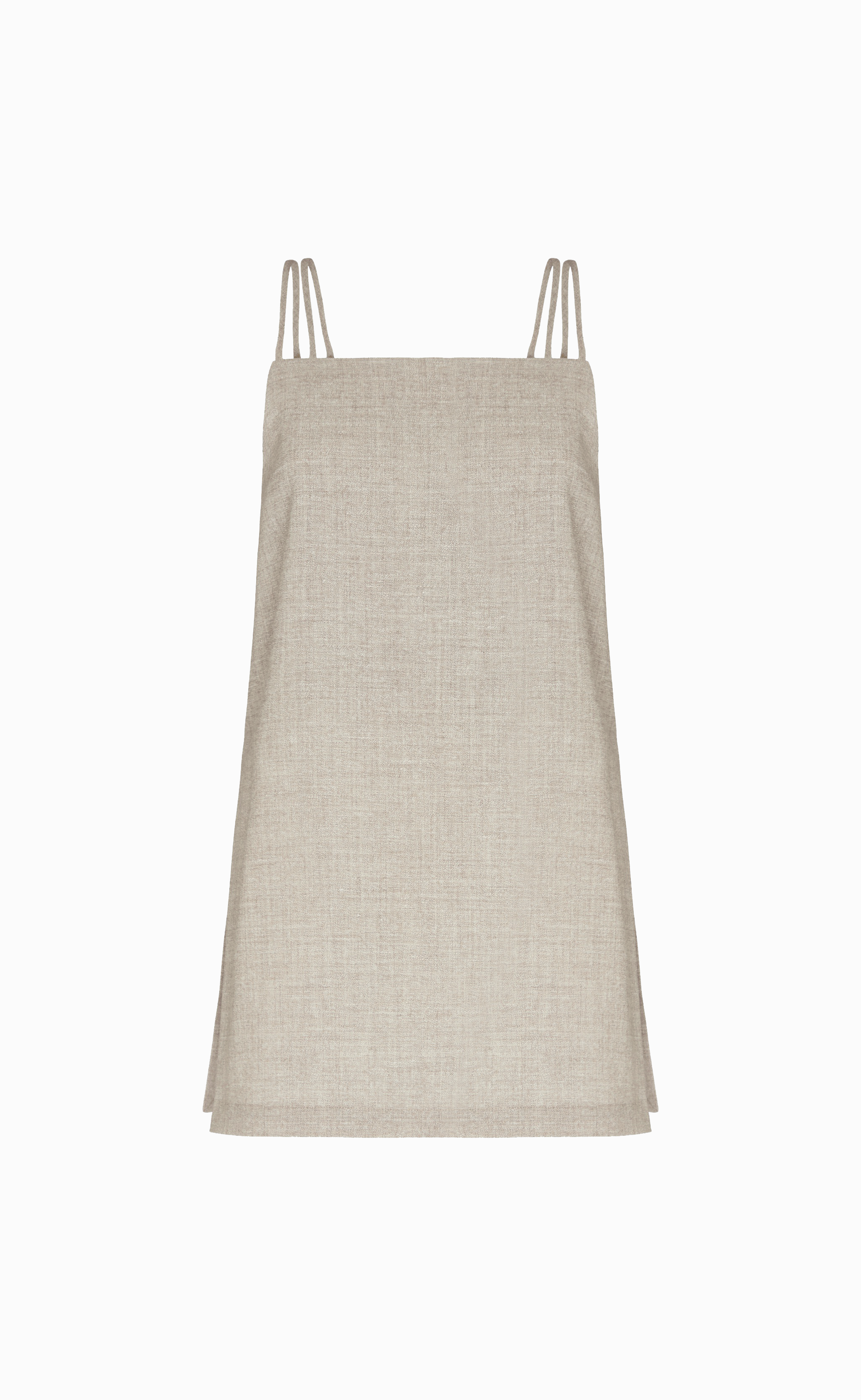 LOWRI GREY UNDYED TOP