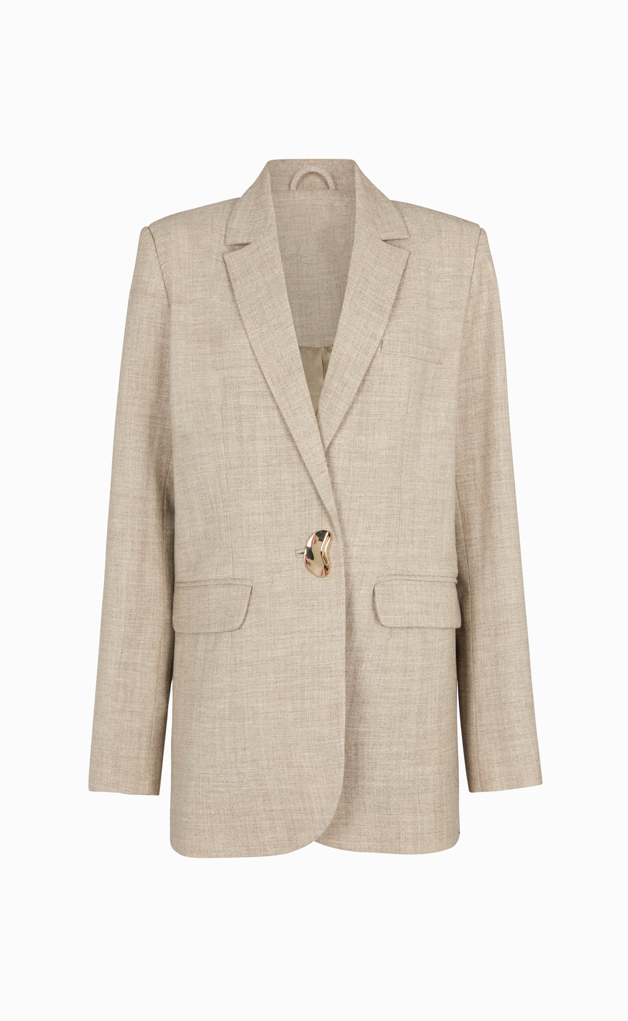 NOOR GREY UNDYED JACKET