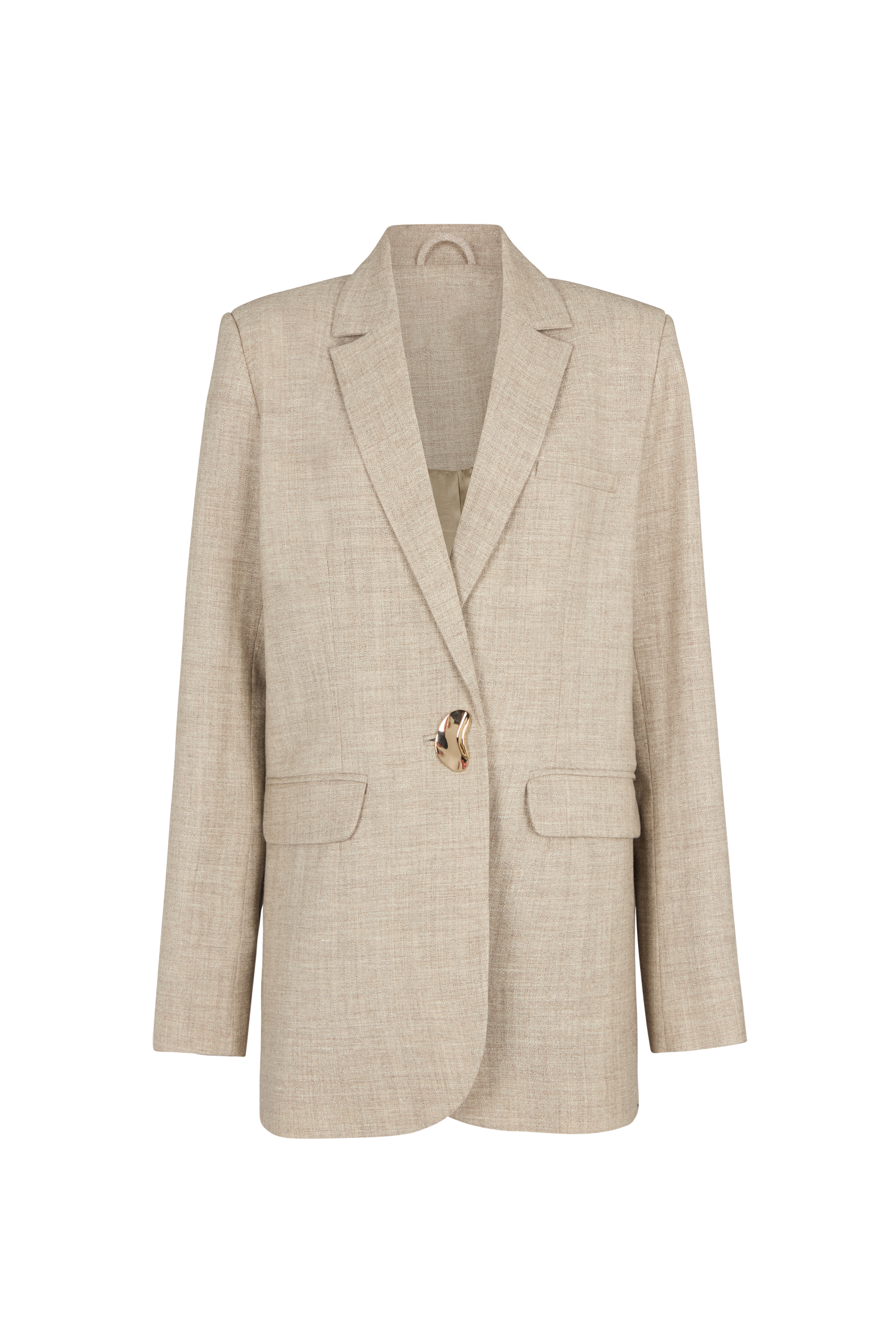 NOOR GREY UNDYED JACKET