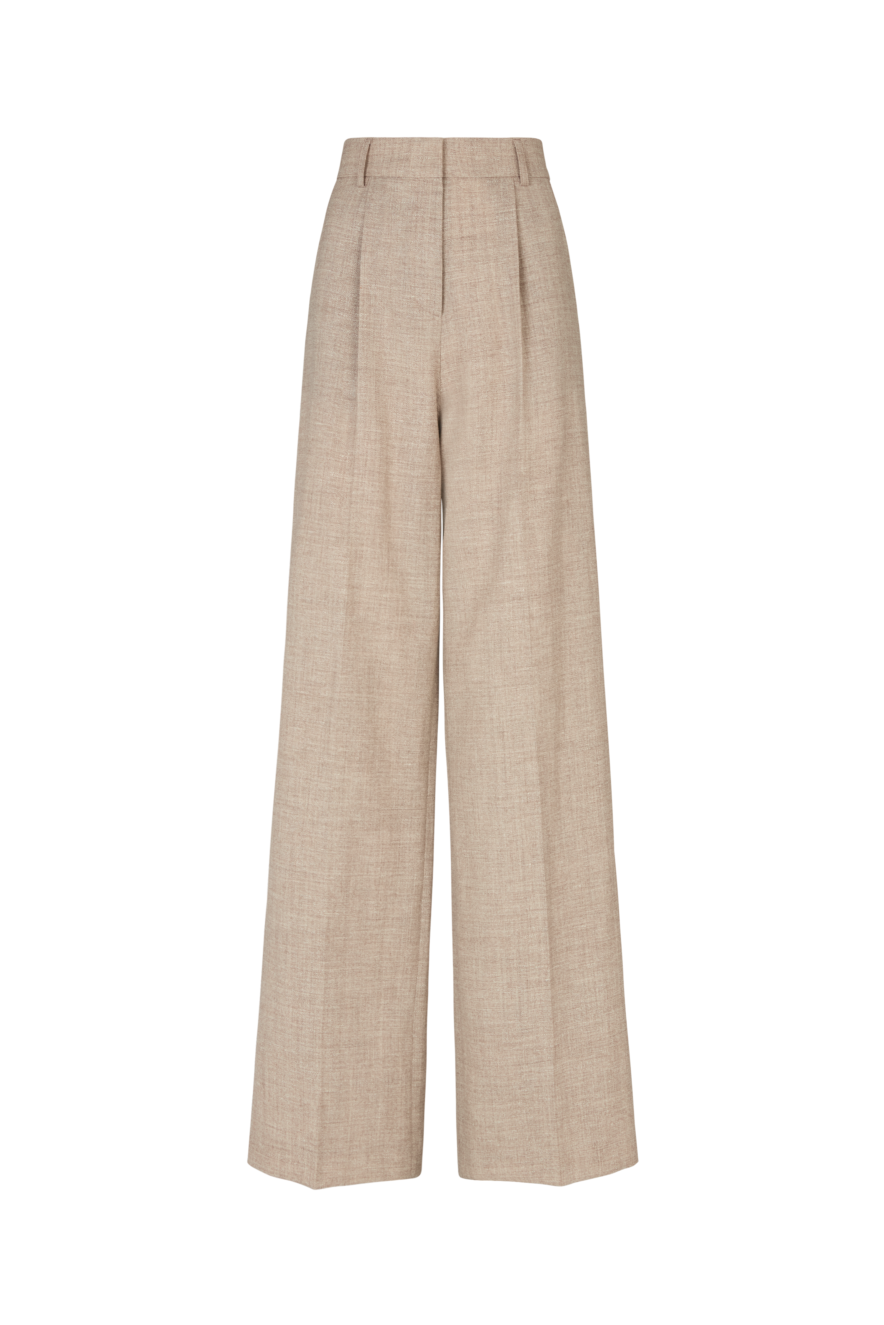 PERLA GREY UNDYED TROUSERS
