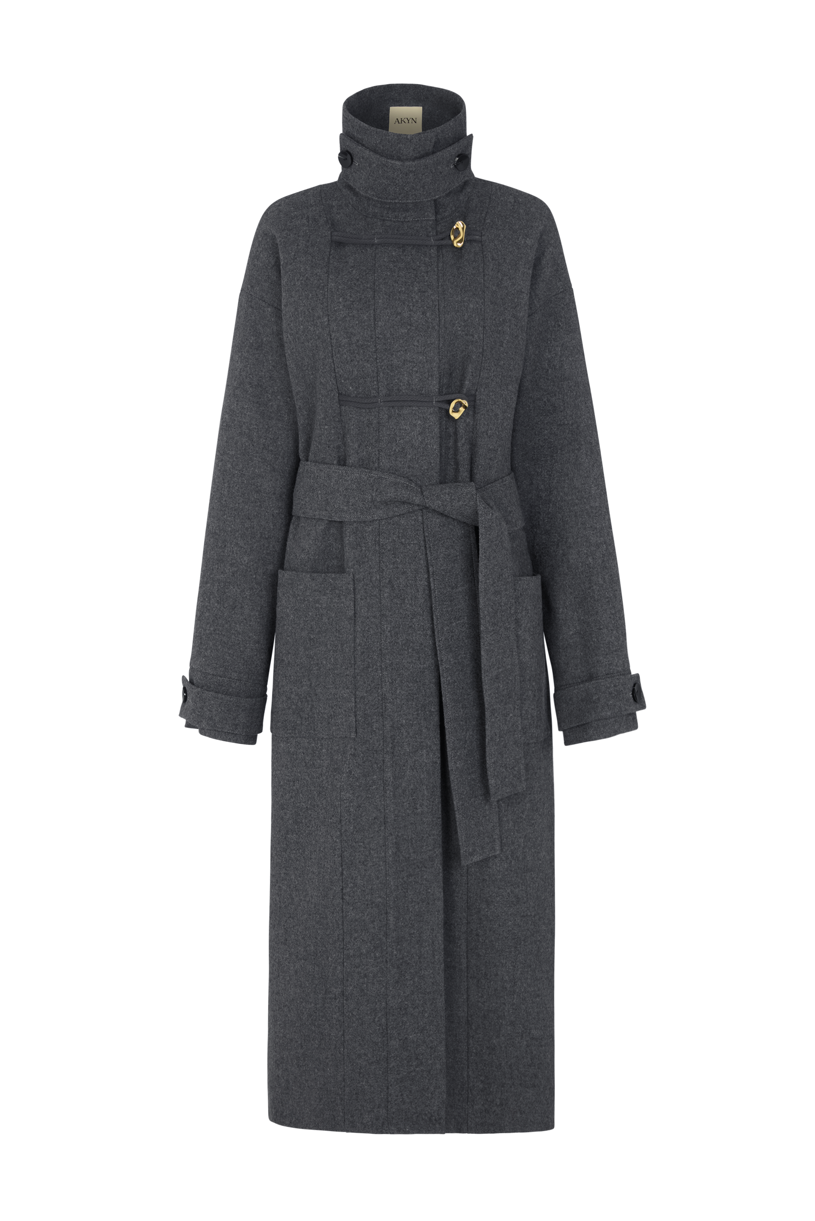 THALIA CHARCOAL GREY COAT