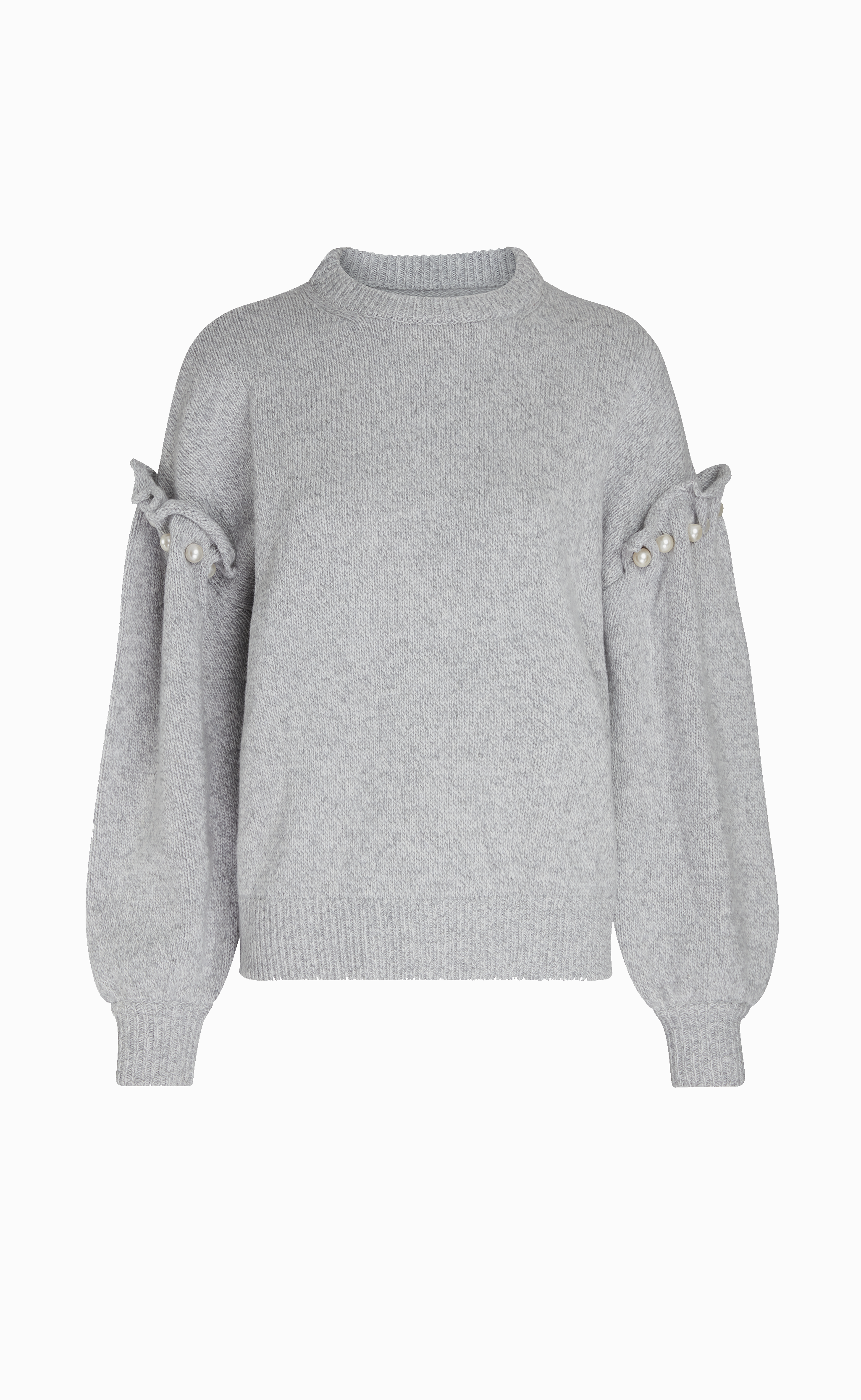 YUKI GREY MARL JUMPER
