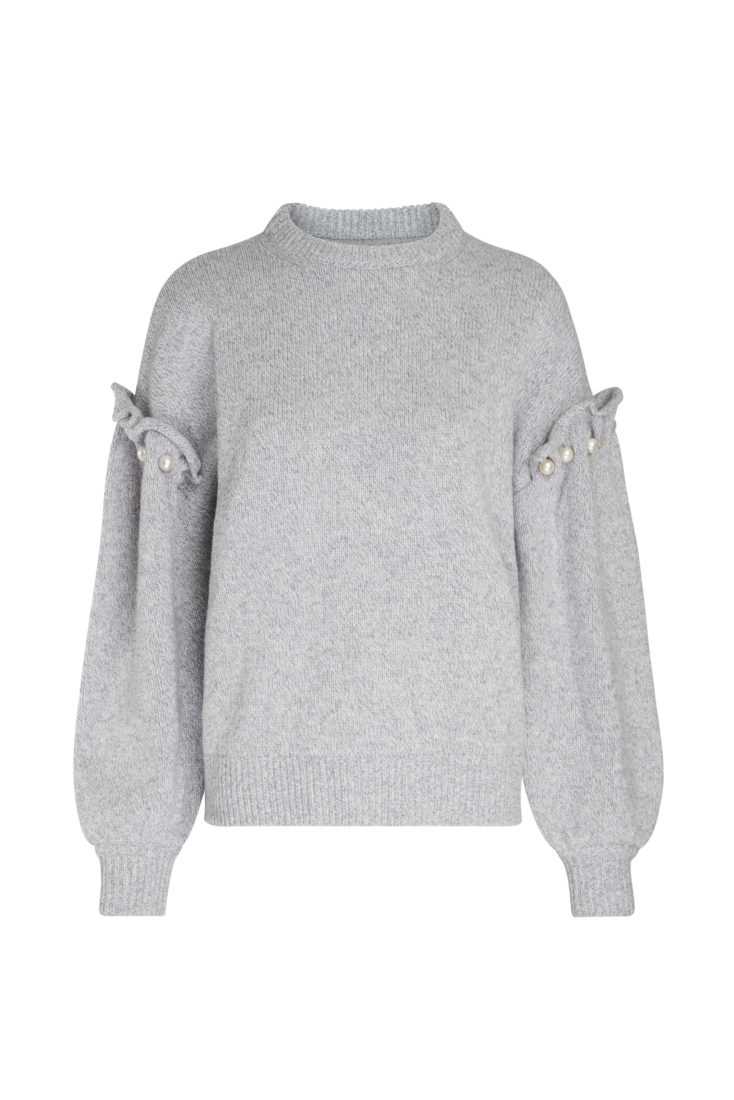 YUKI GREY MARL JUMPER