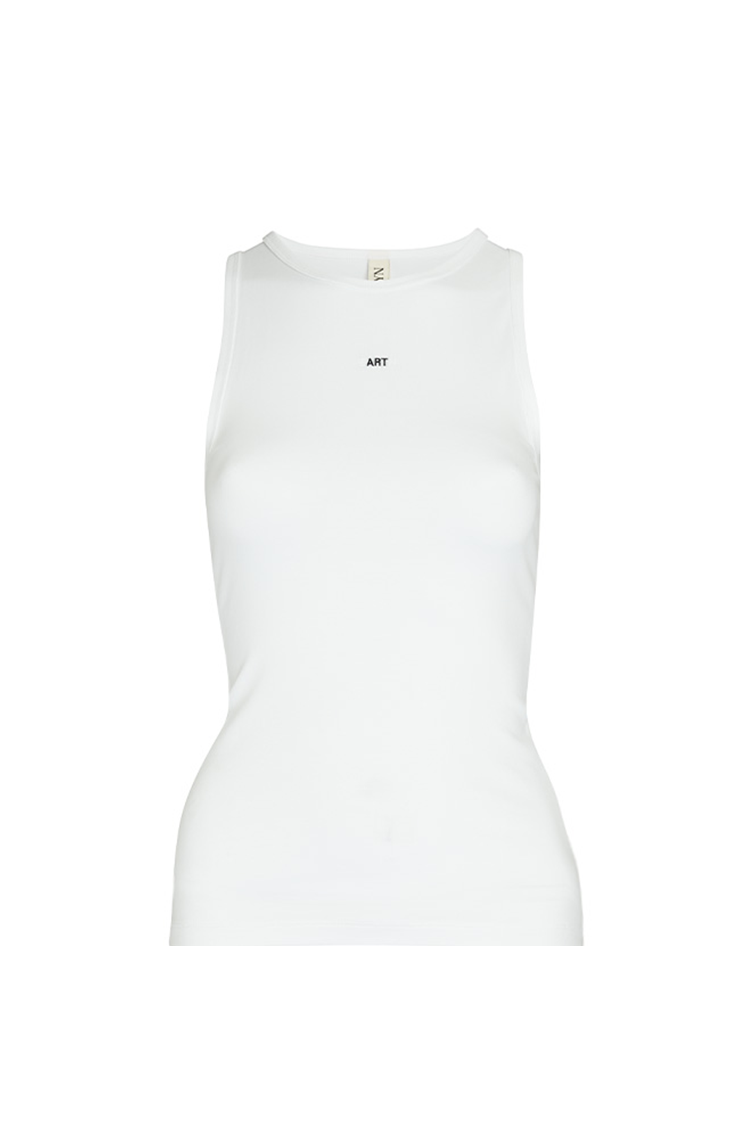 FLORA 'EARTH' WHITE VEST