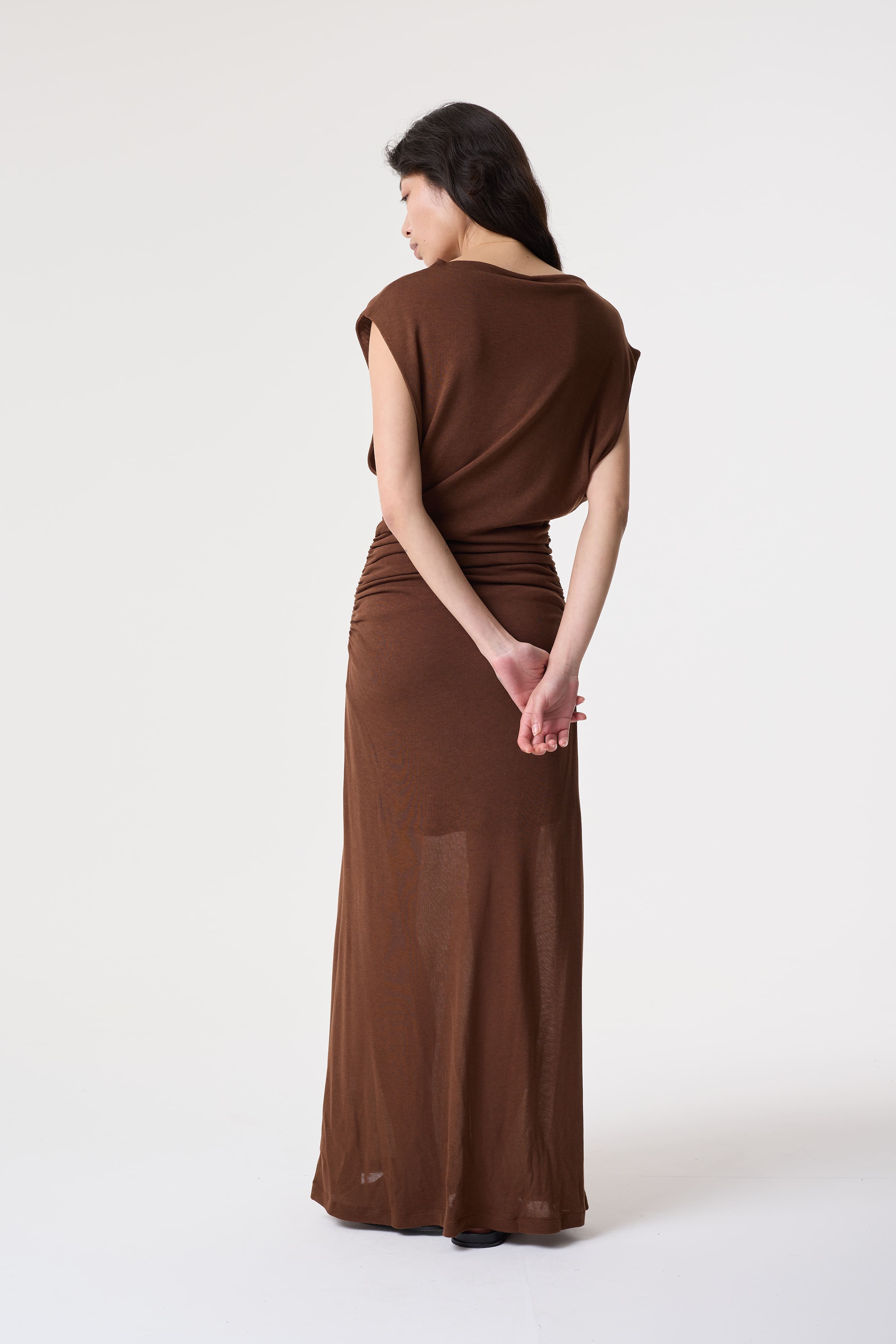 ALINA CHOCOLATE DRESS