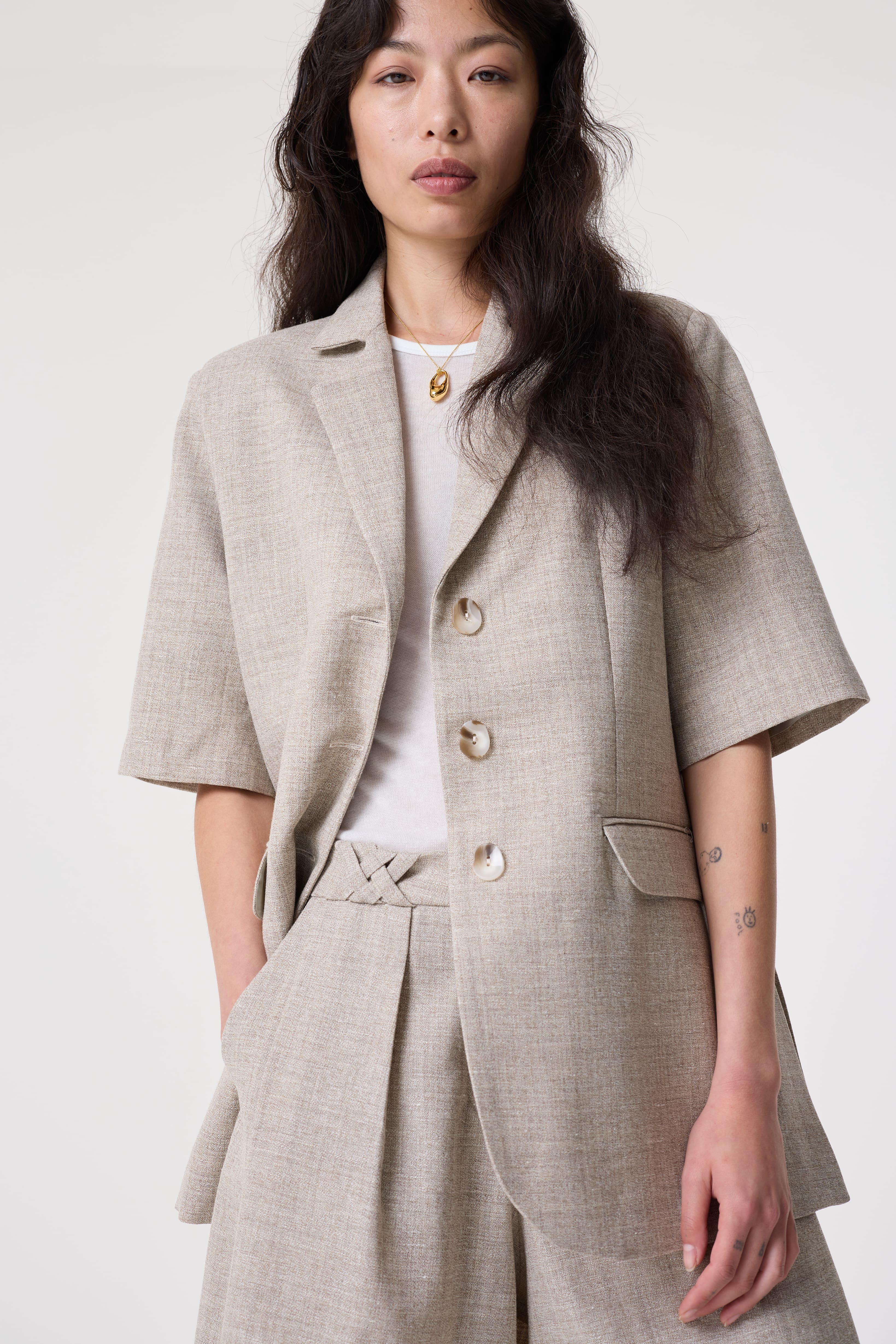AMELIA GREY UNDYED JACKET