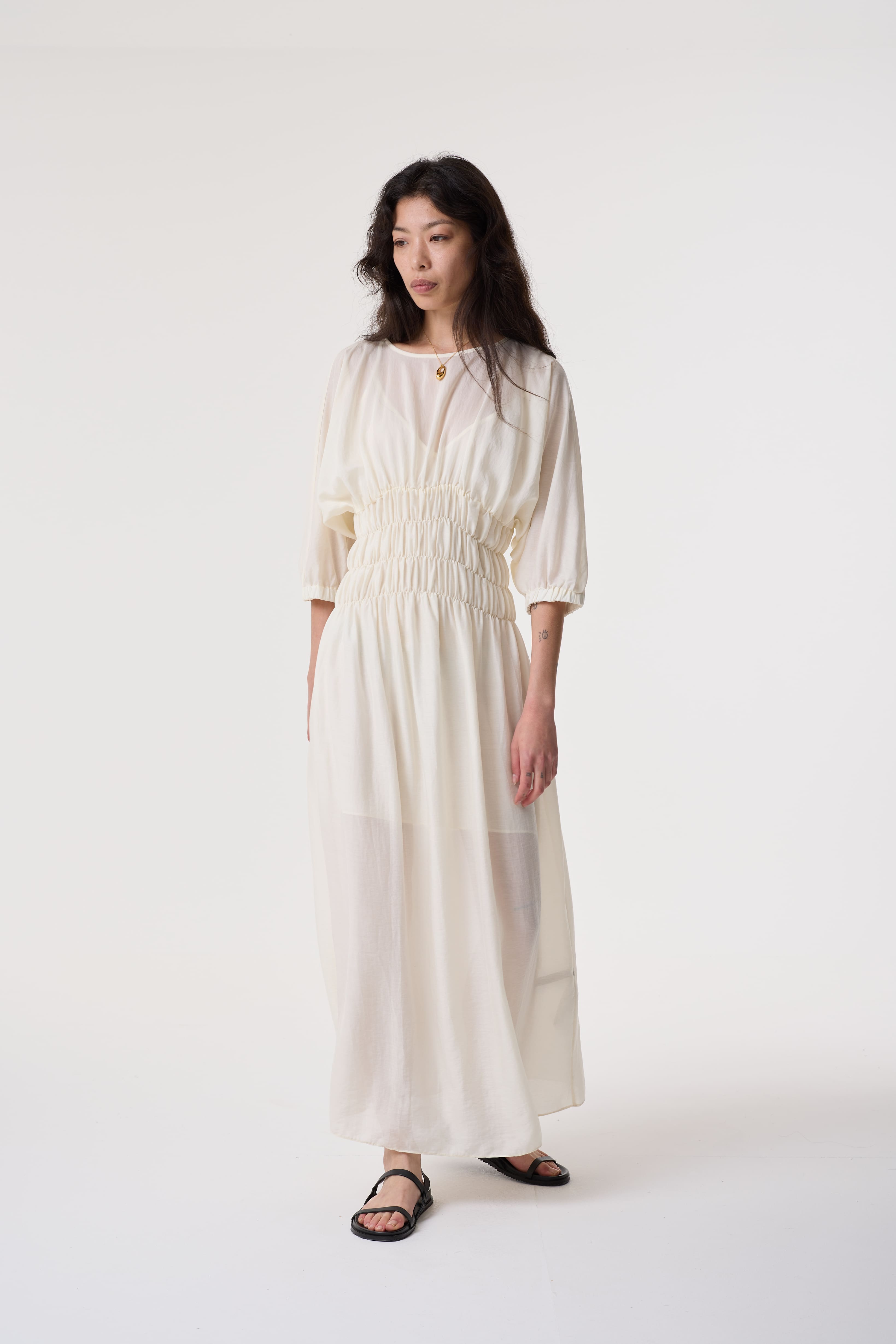 SELENA OFF WHITE DRESS