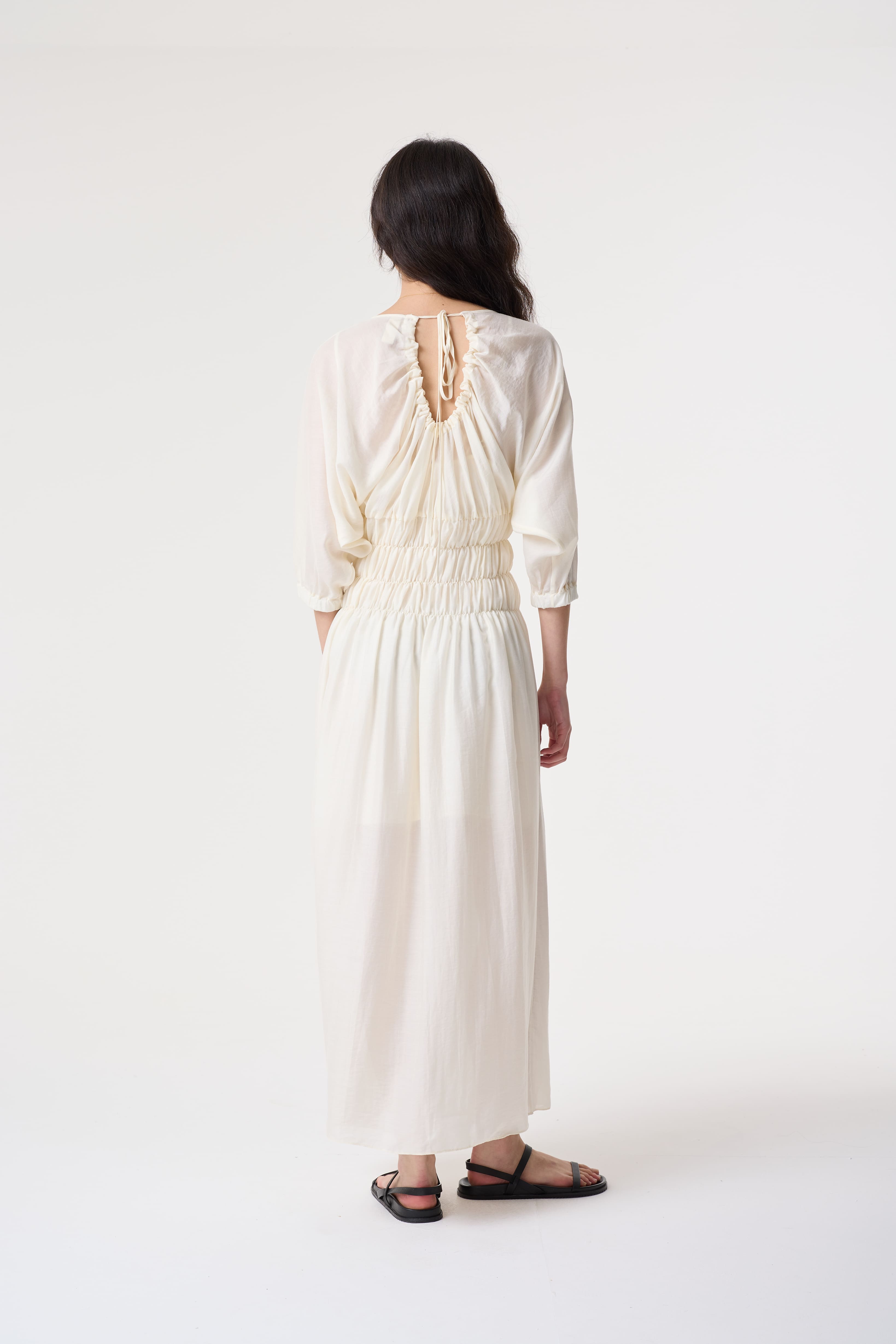 SELENA OFF WHITE DRESS