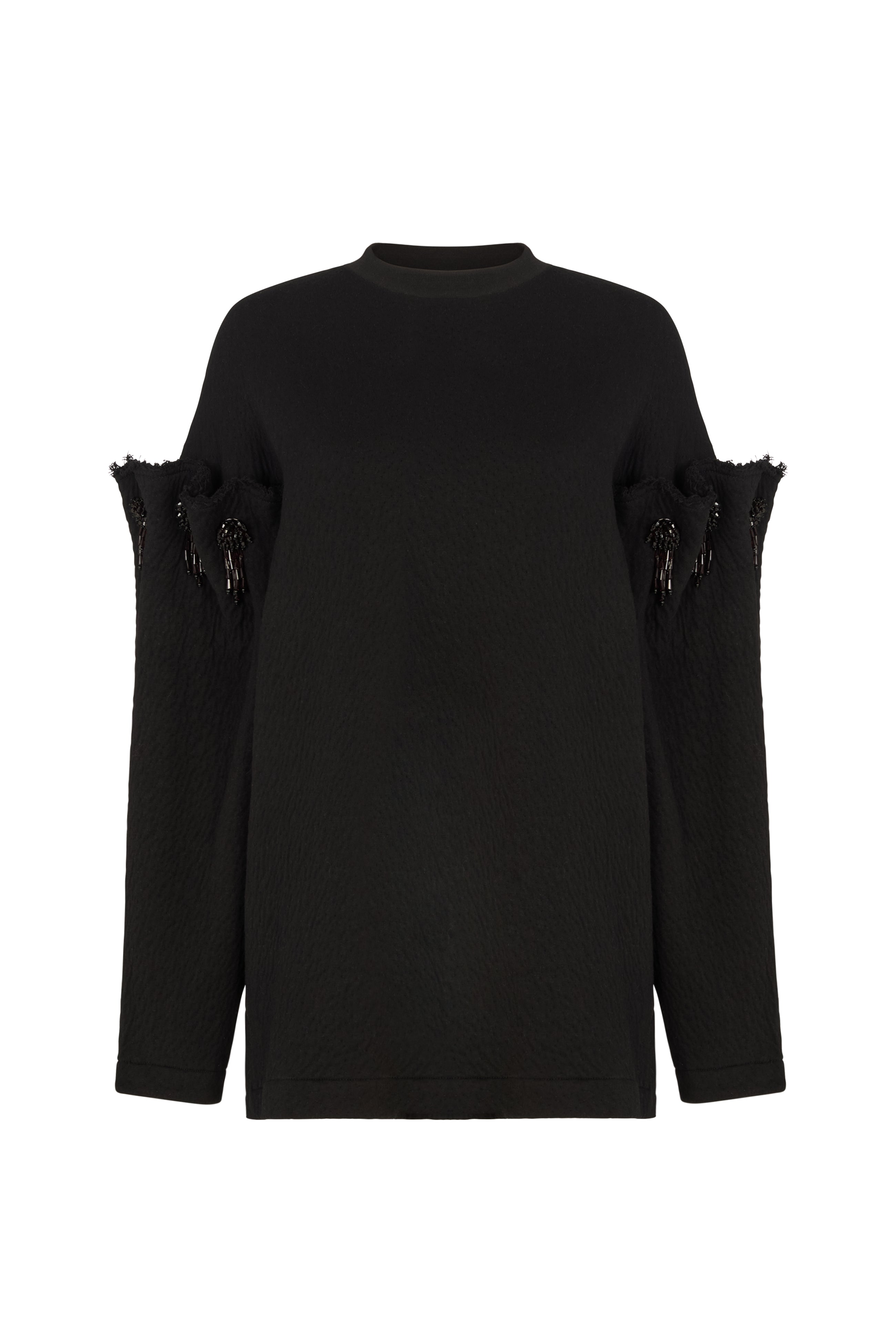 AYLIN BLACK SWEATSHIRT