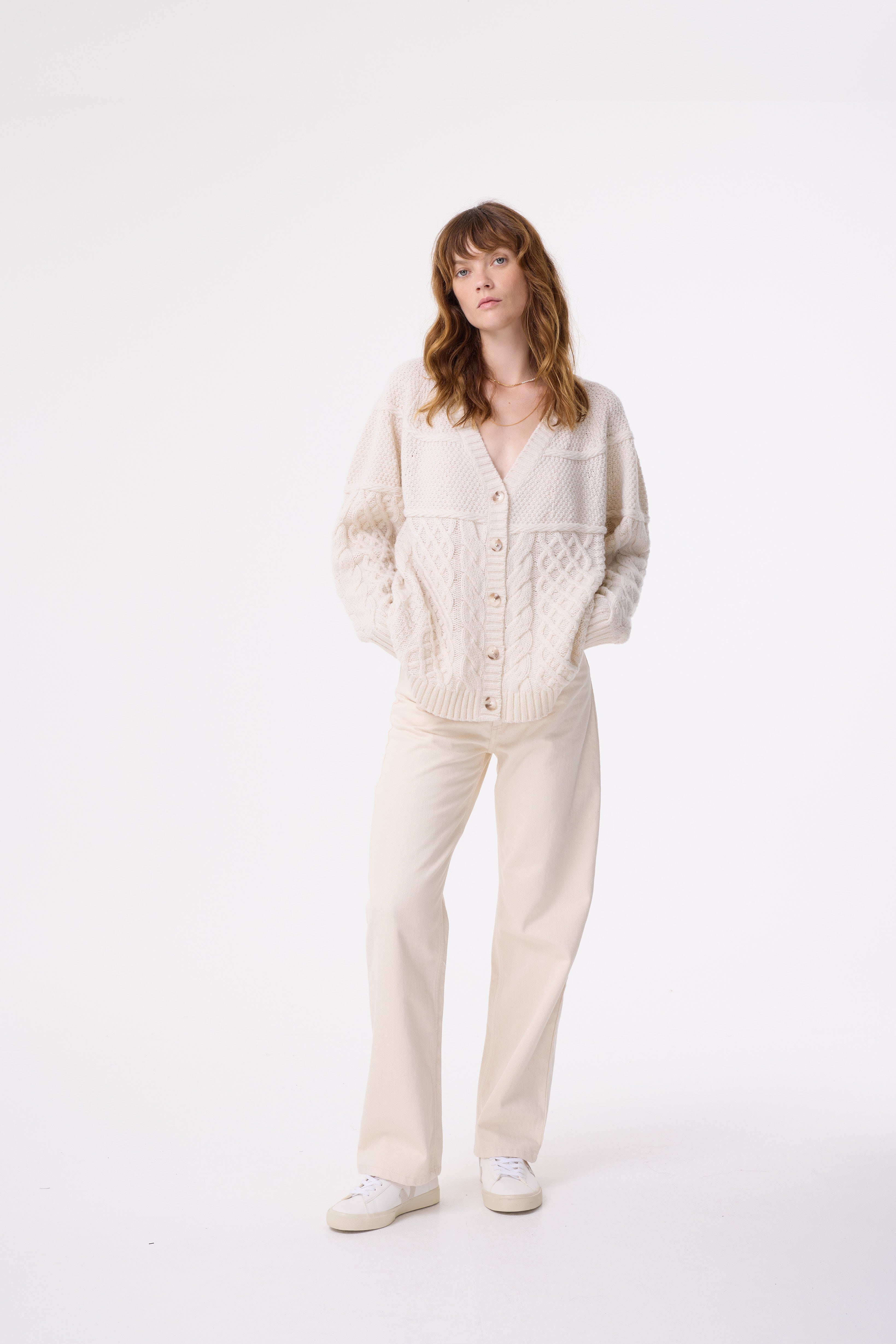 ABIGAIL IVORY CARDIGAN