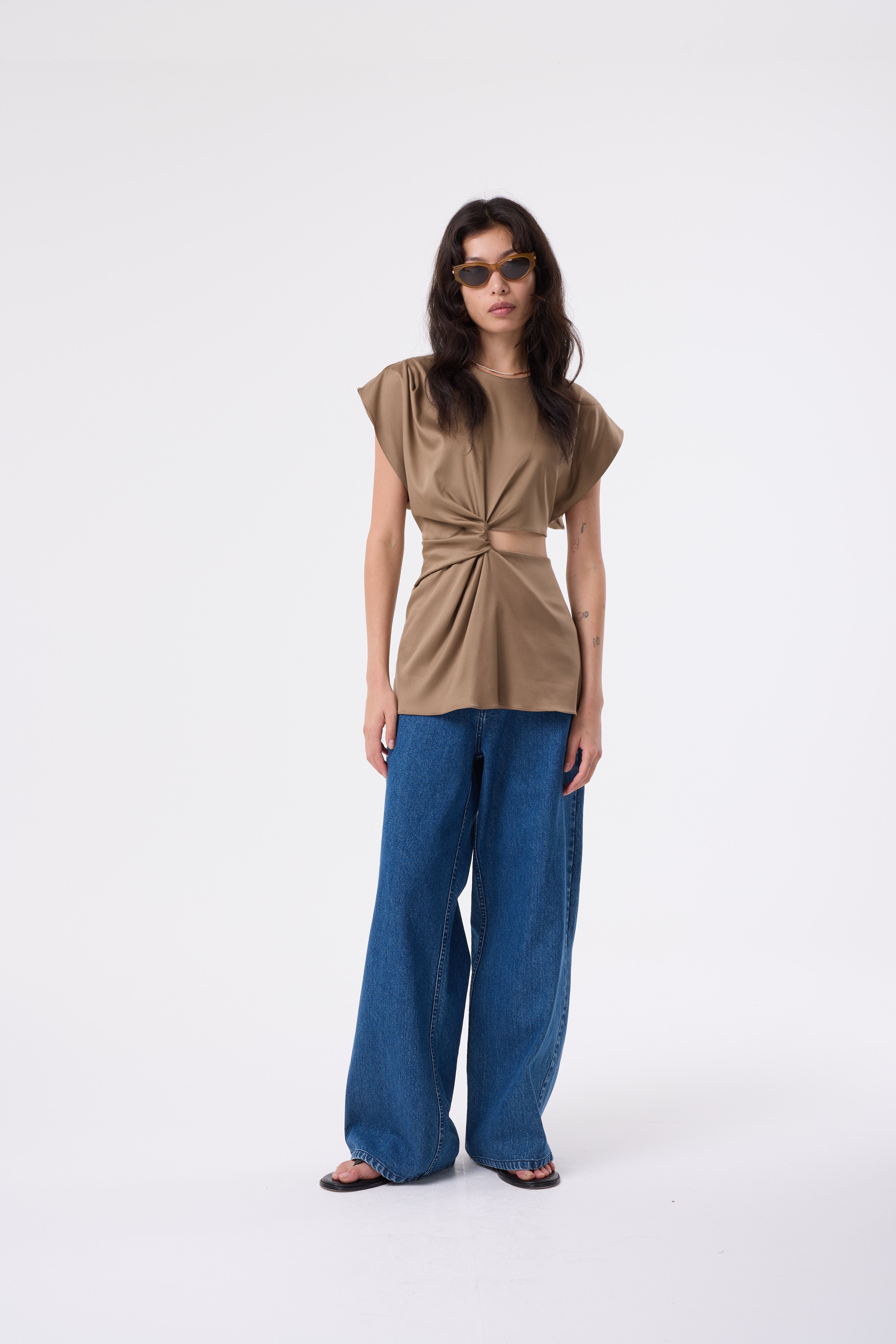 ADELINE MOCHA TOP