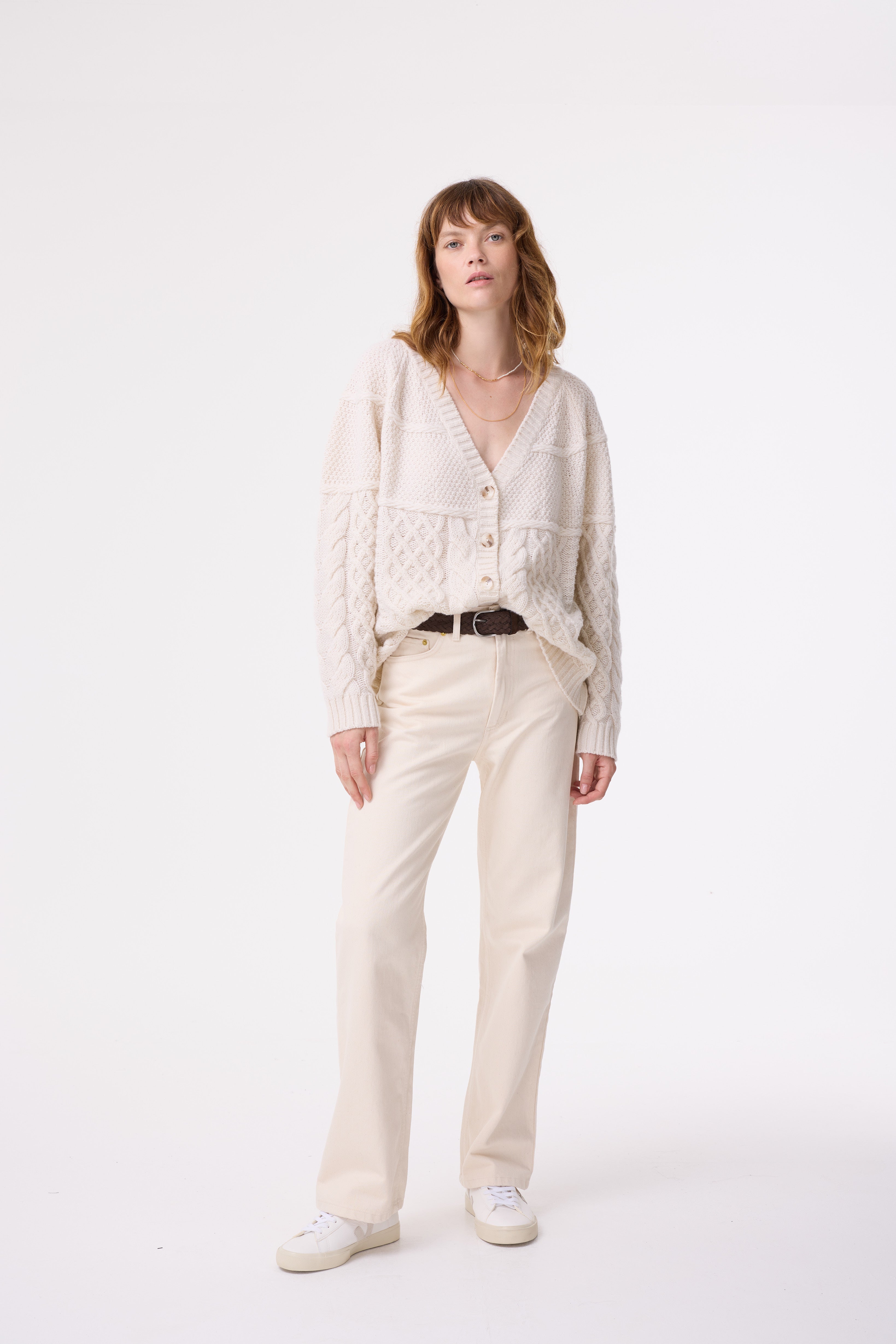 ABIGAIL IVORY CARDIGAN