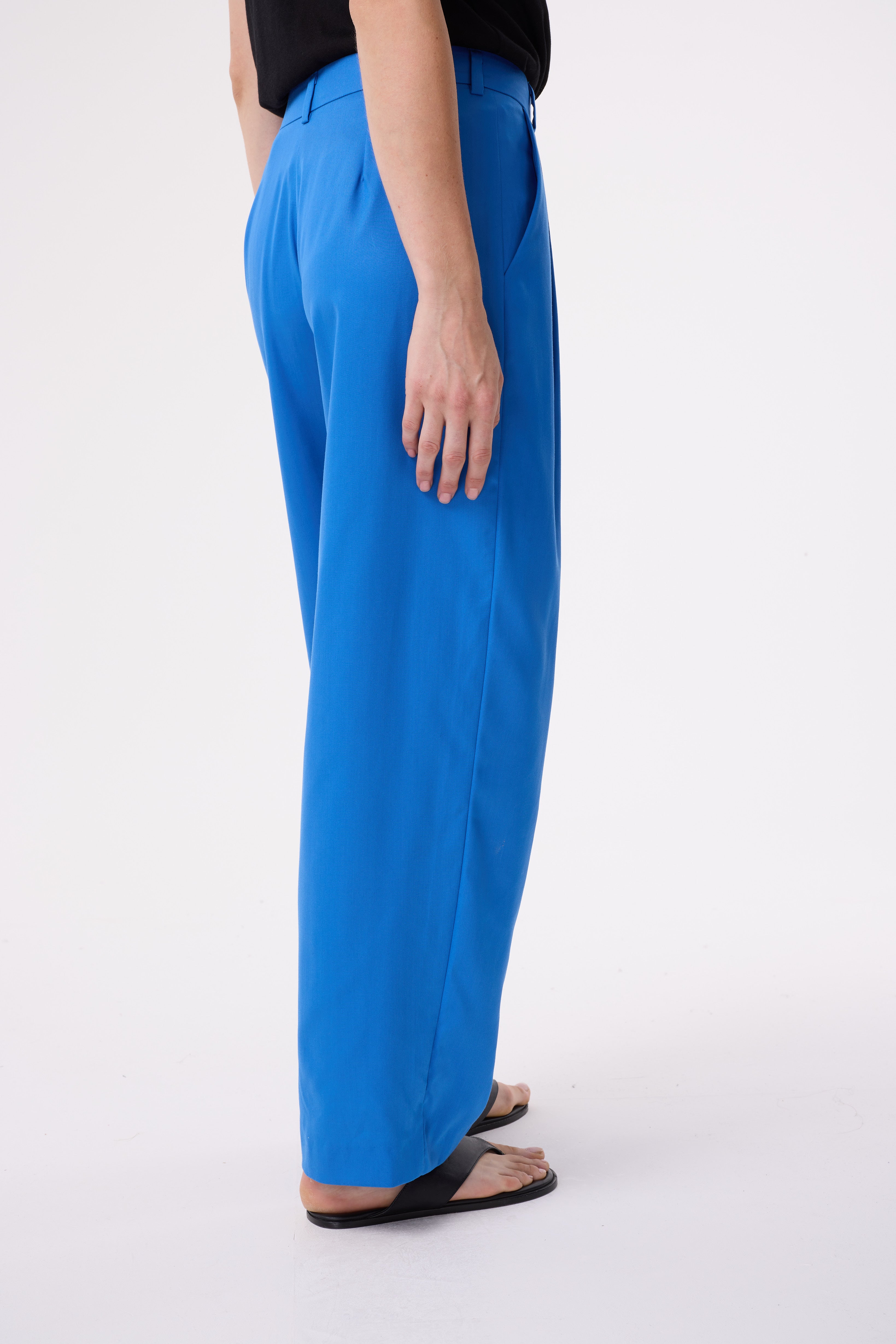 CHIARA ELECTRIC BLUE TROUSERS